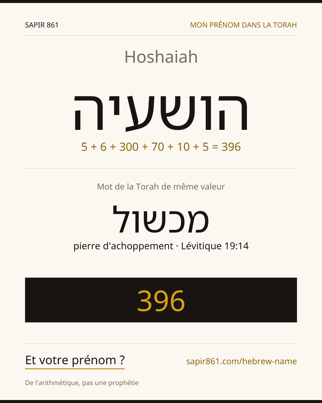 Hoshaiah — הושעיה