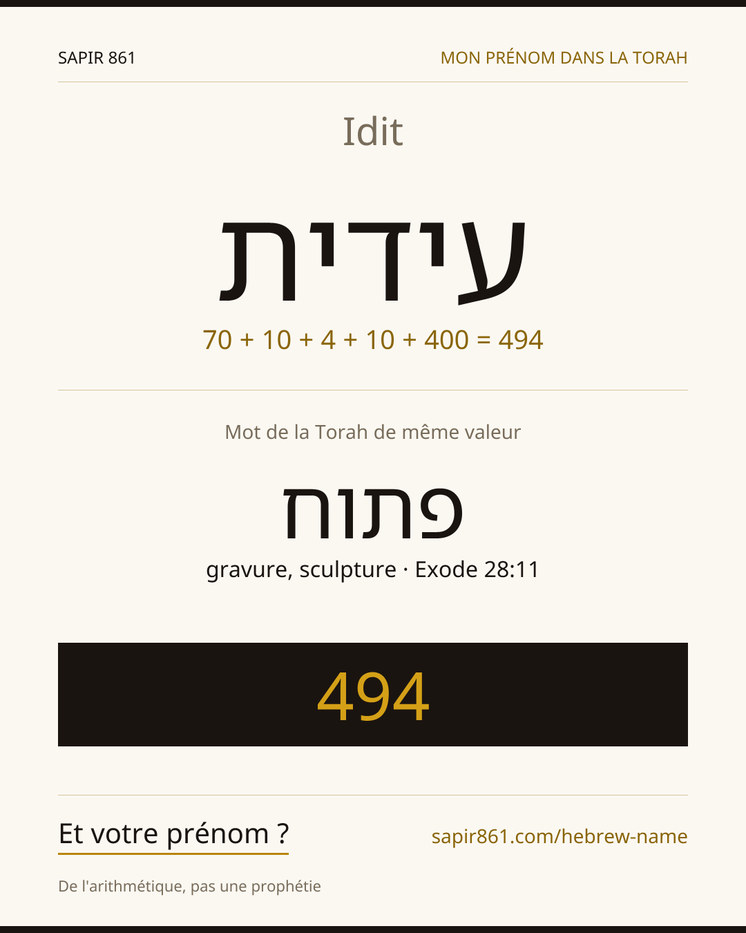 Idit — עידית