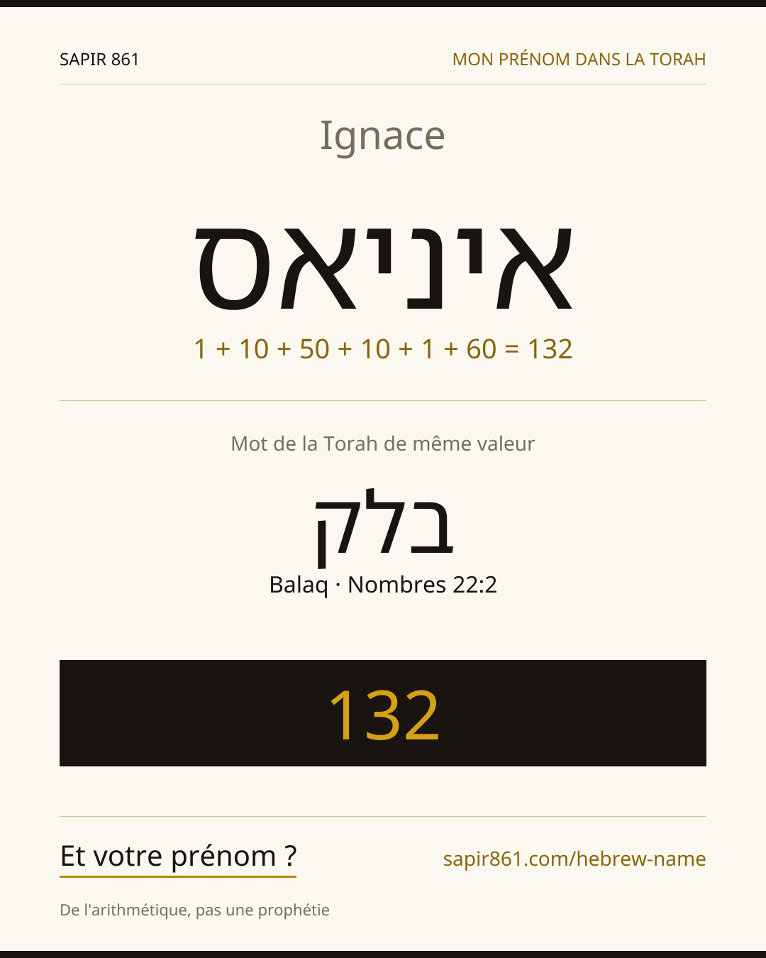 Ignace — איניאס