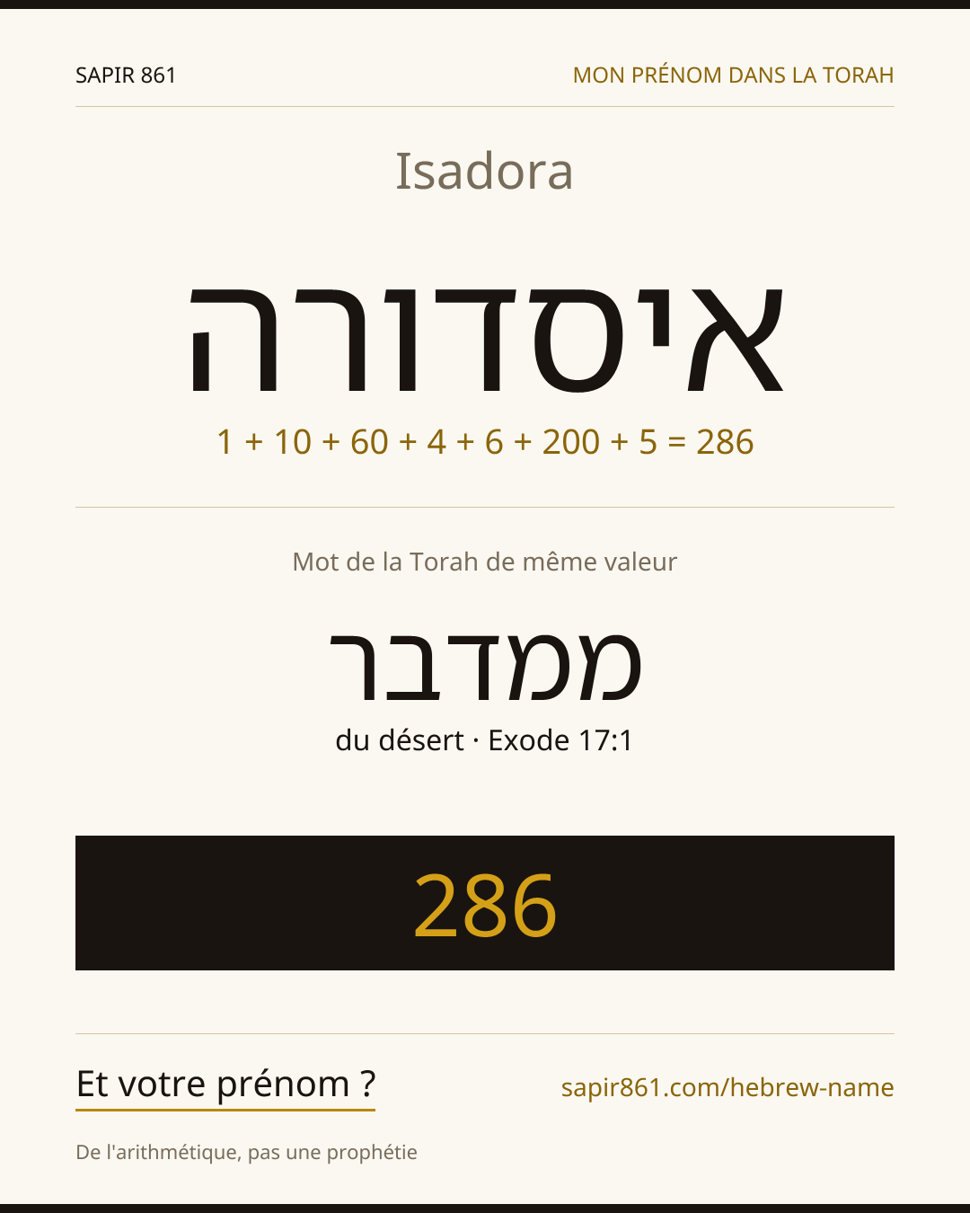 Isadora — איסדורה