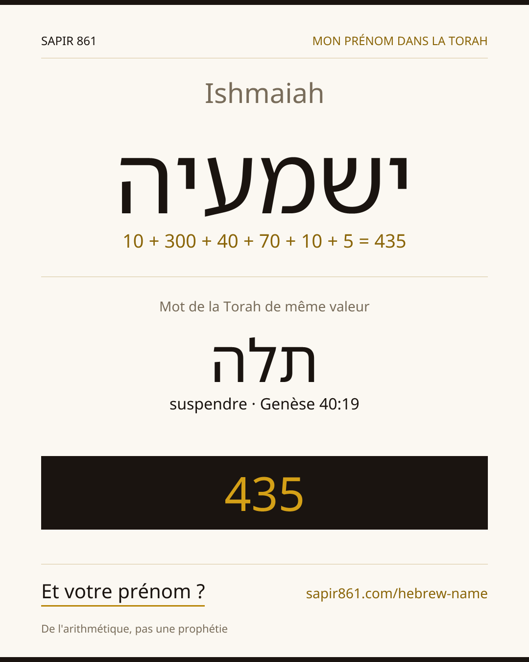 Ishmaiah — ישמעיה