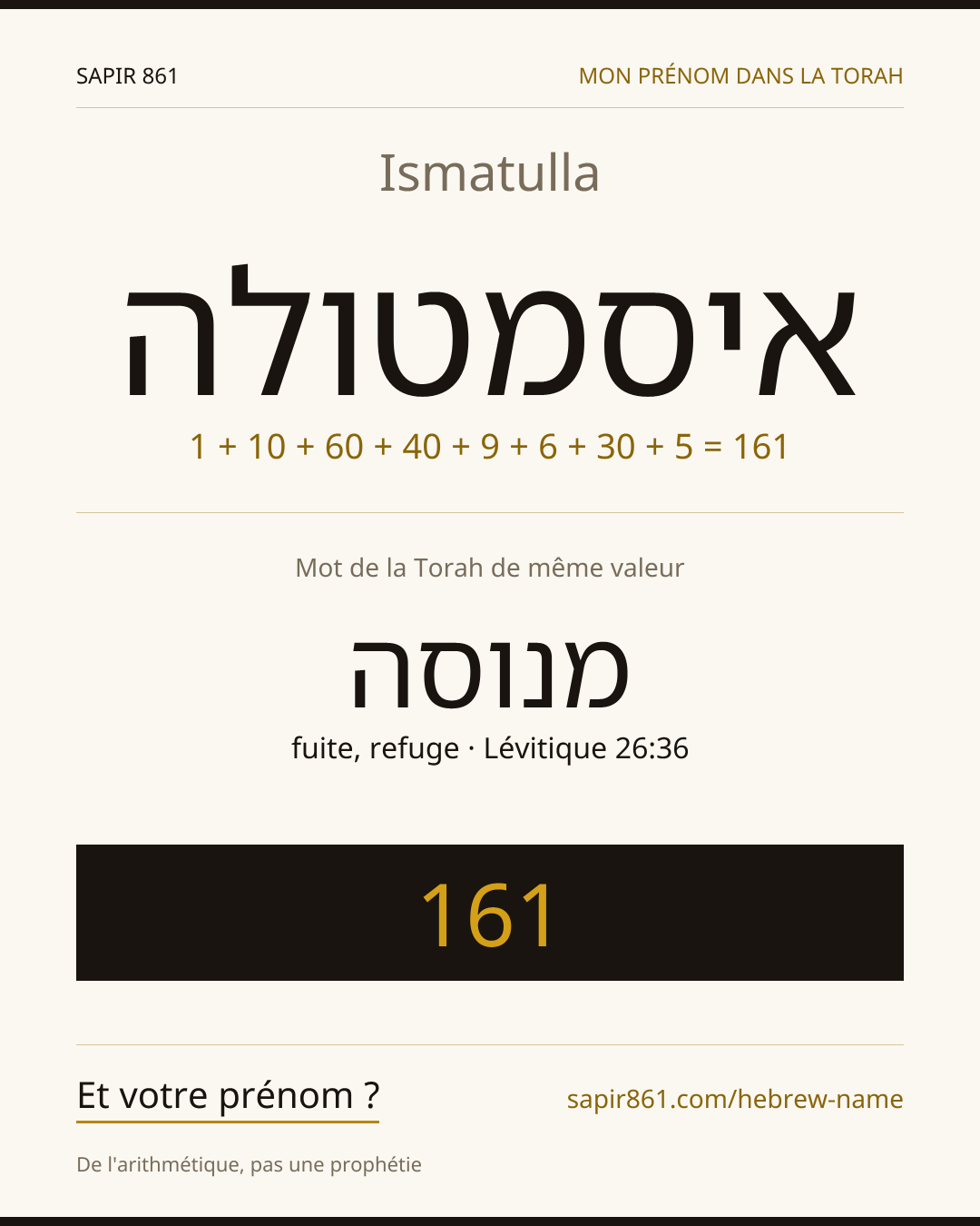 Ismatulla — איסמטולה