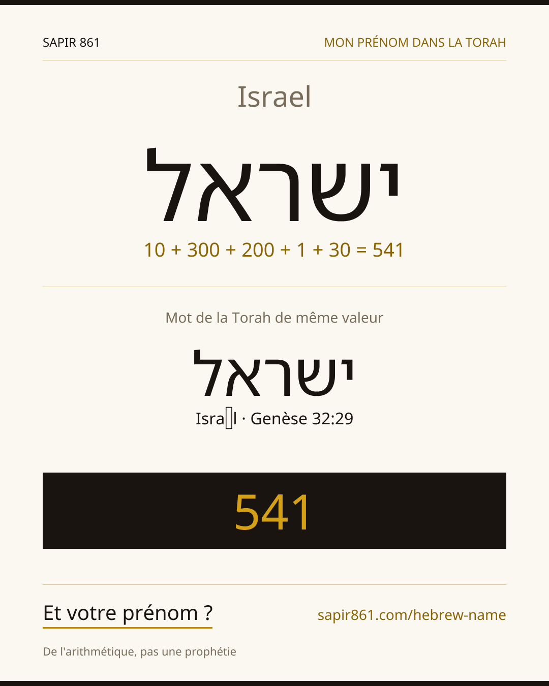 Israel — ישראל