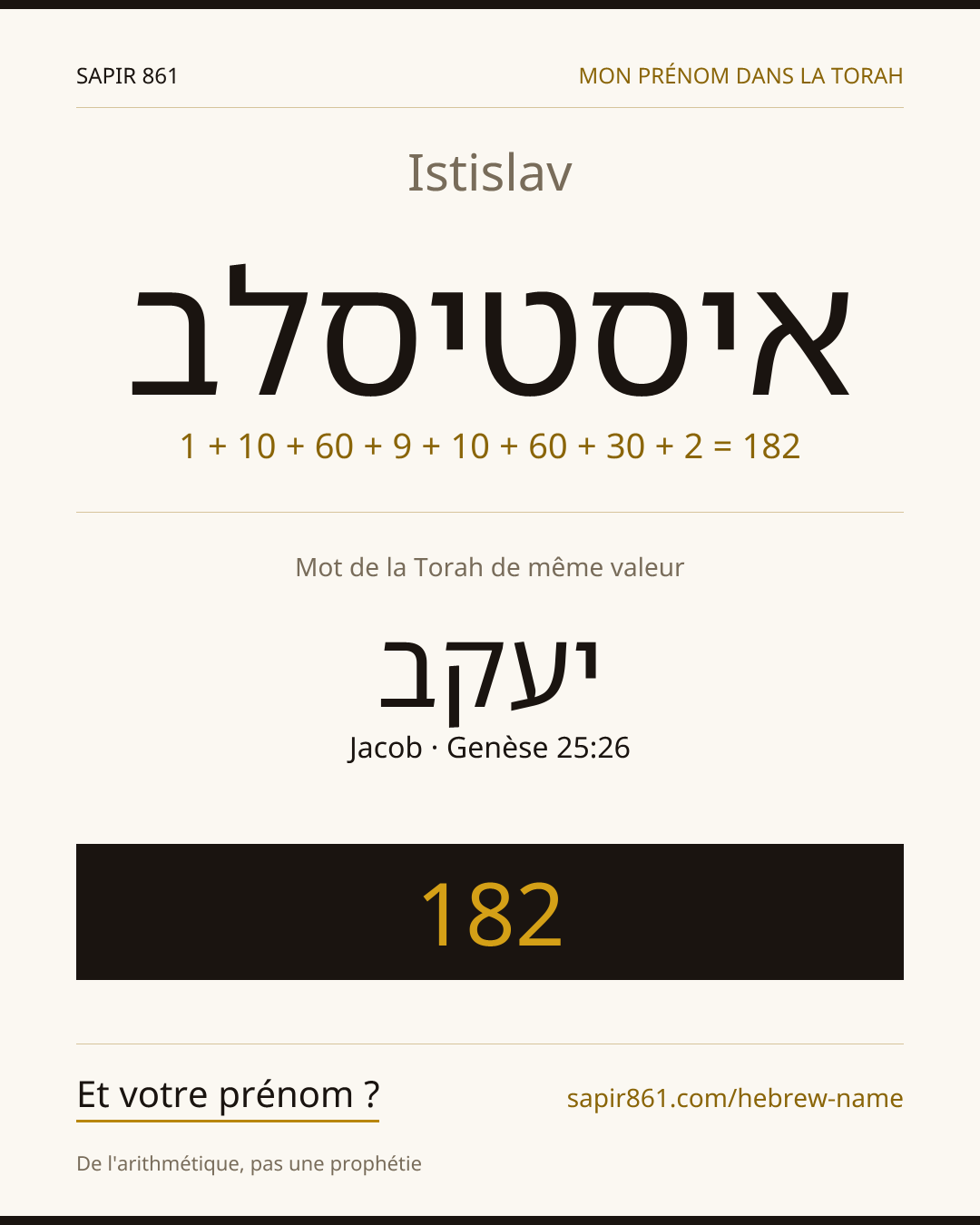 Istislav — איסטיסלב