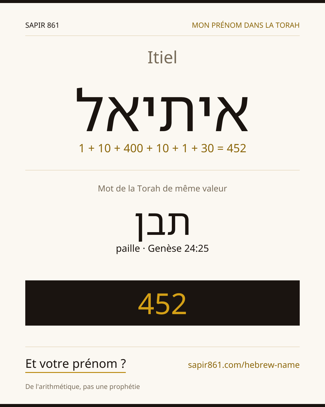 Itiel — איתיאל