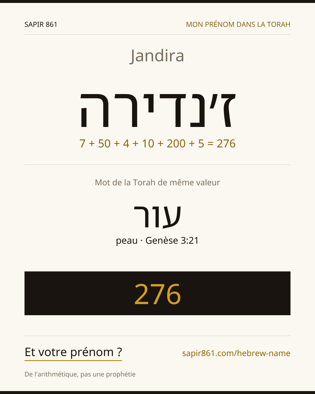 Jandira — ז׳נדירה