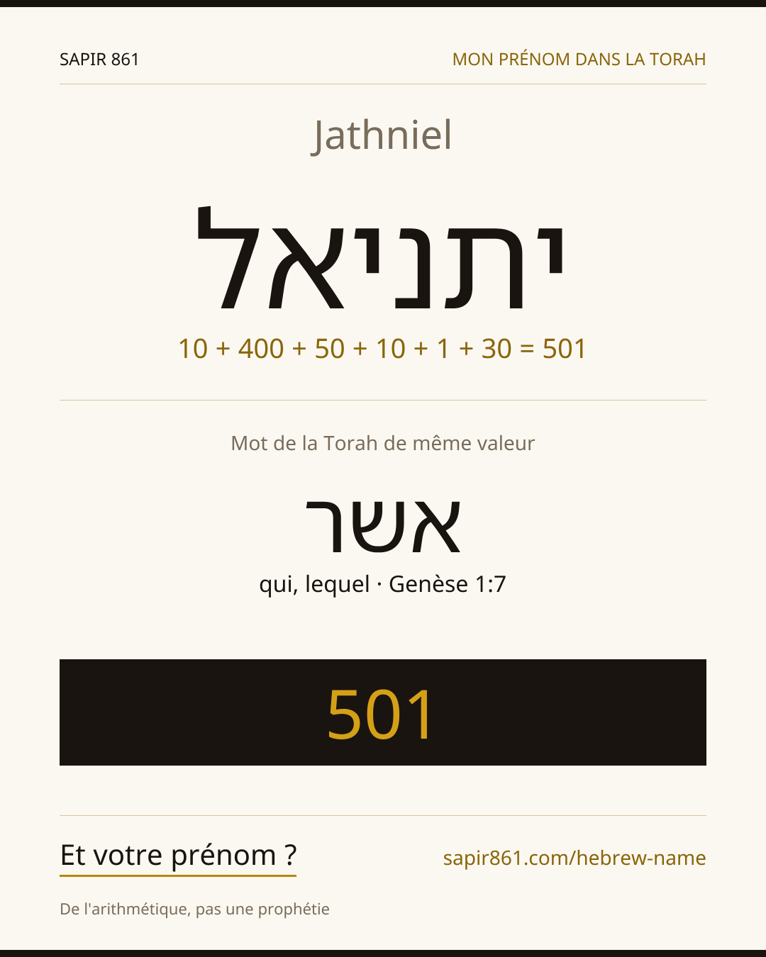 Jathniel — יתניאל