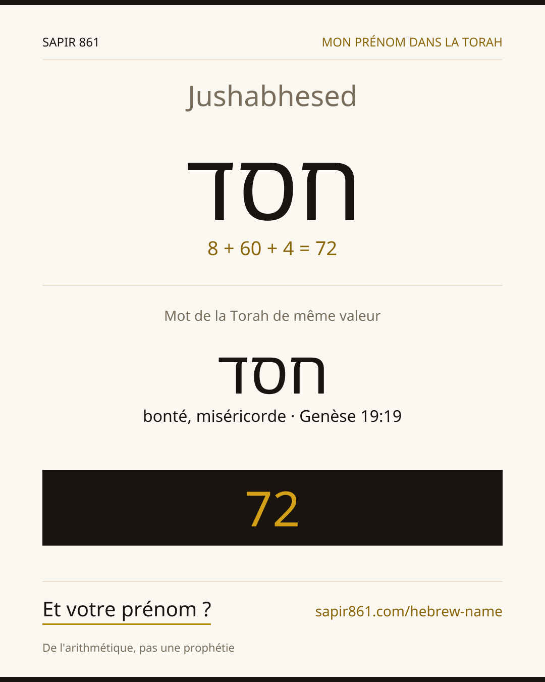 Jushabhesed — חסד