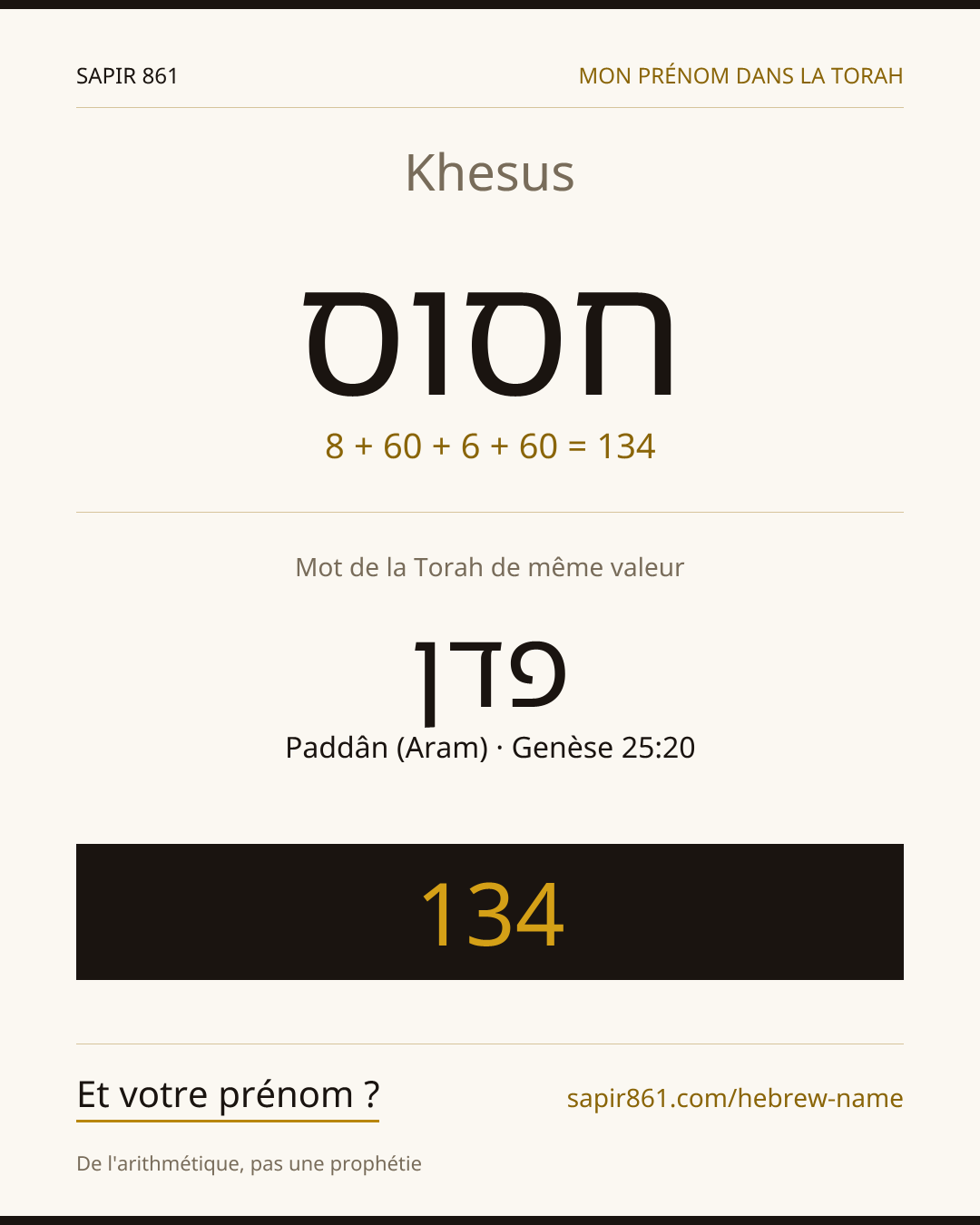 Khesus — חסוס