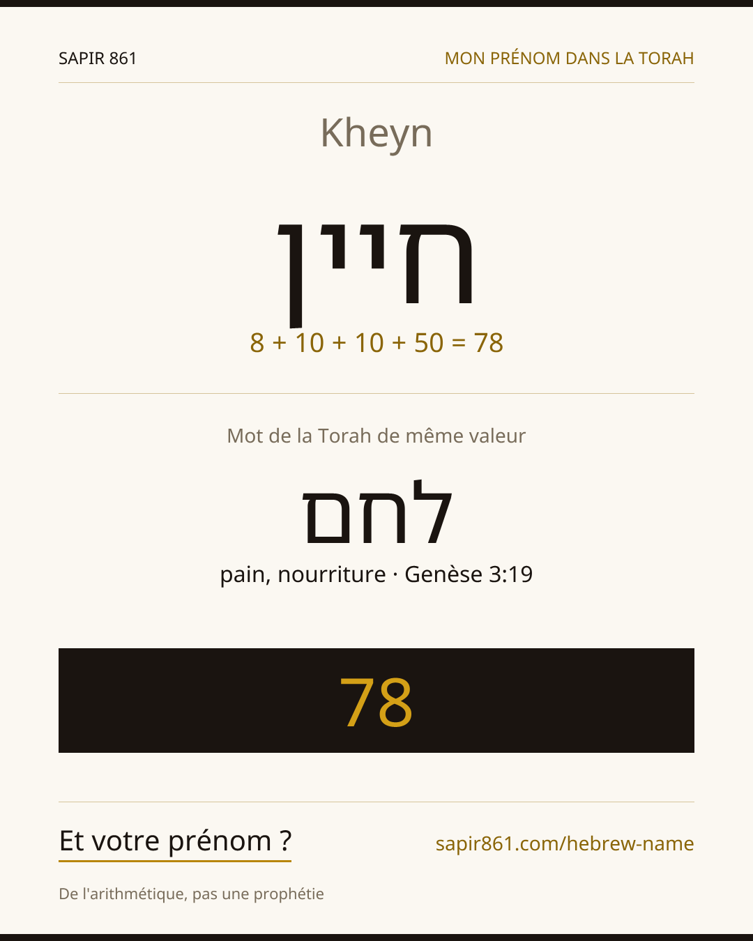 Kheyn — חיין