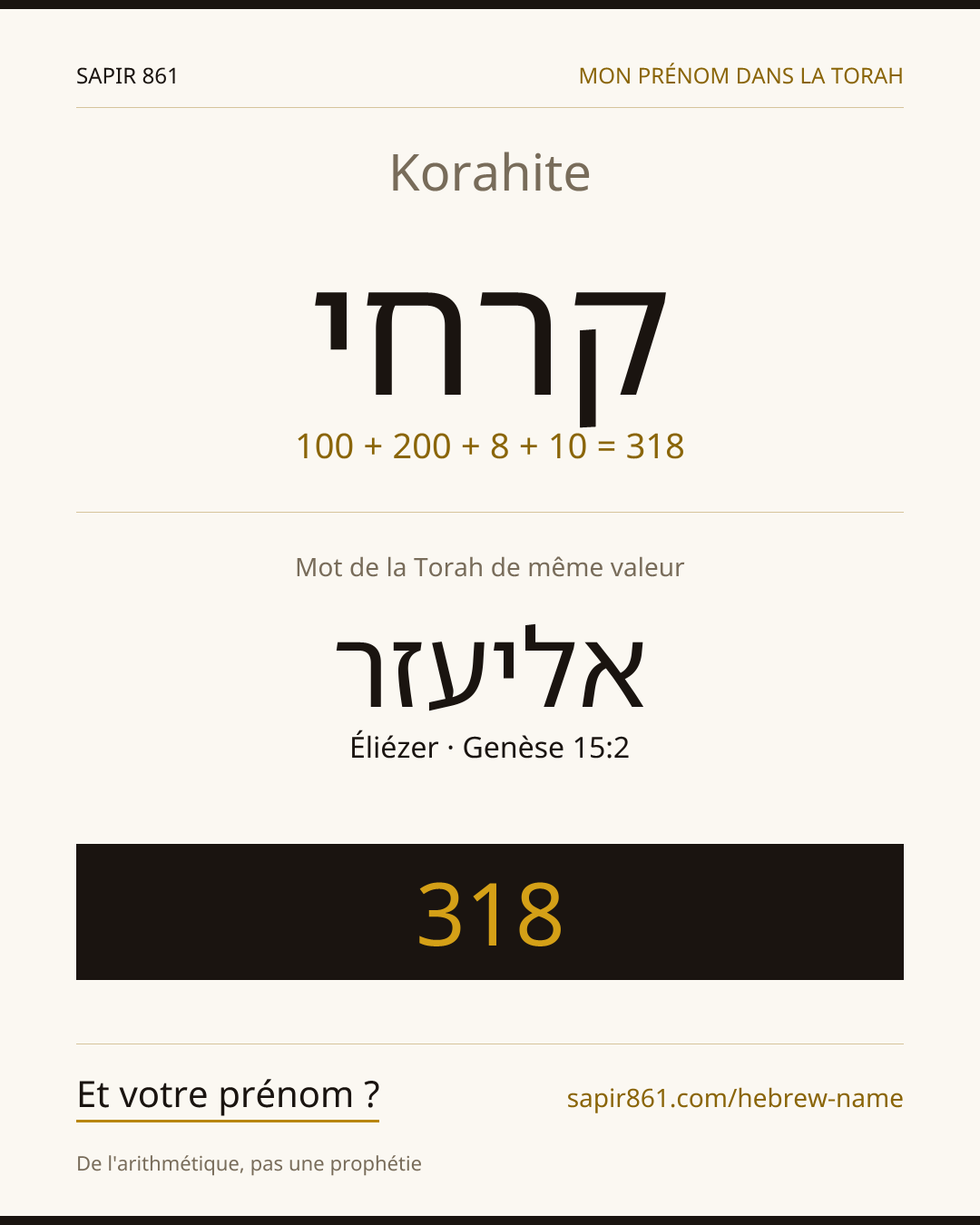 Korahite — קרחי