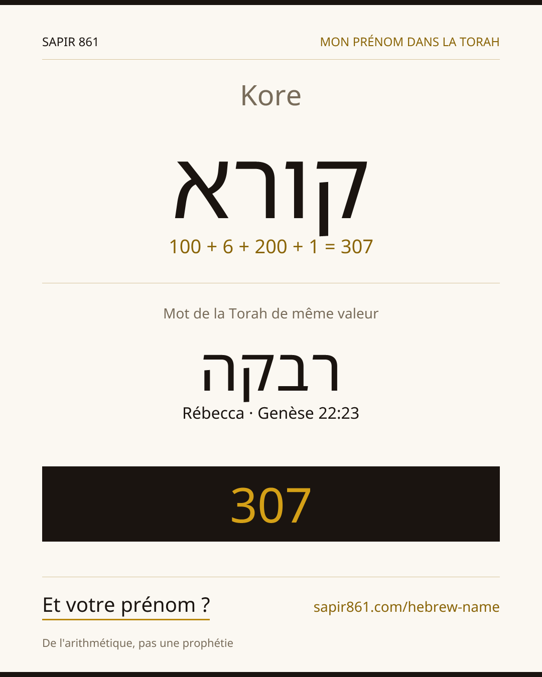 Kore — קורא