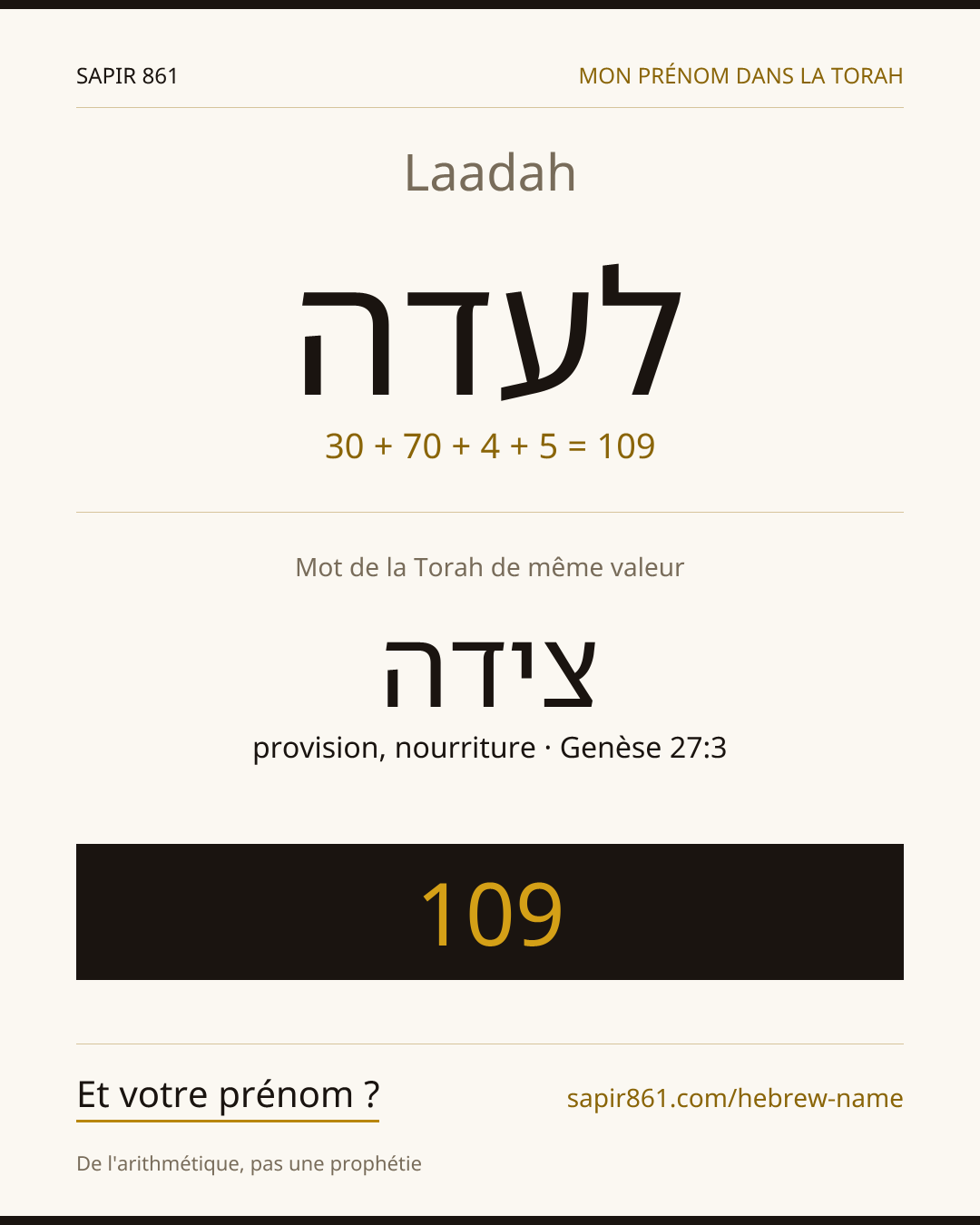 Laadah — לעדה