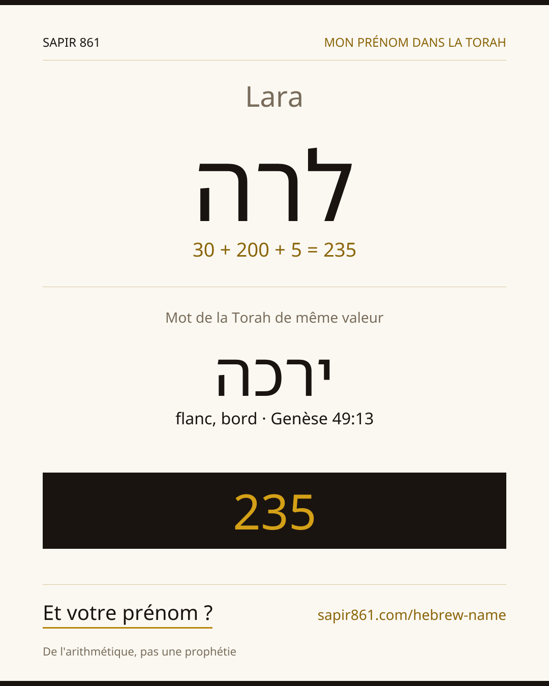 Lara — לרה