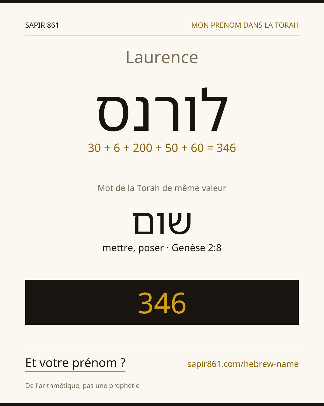 Laurence — לורנס