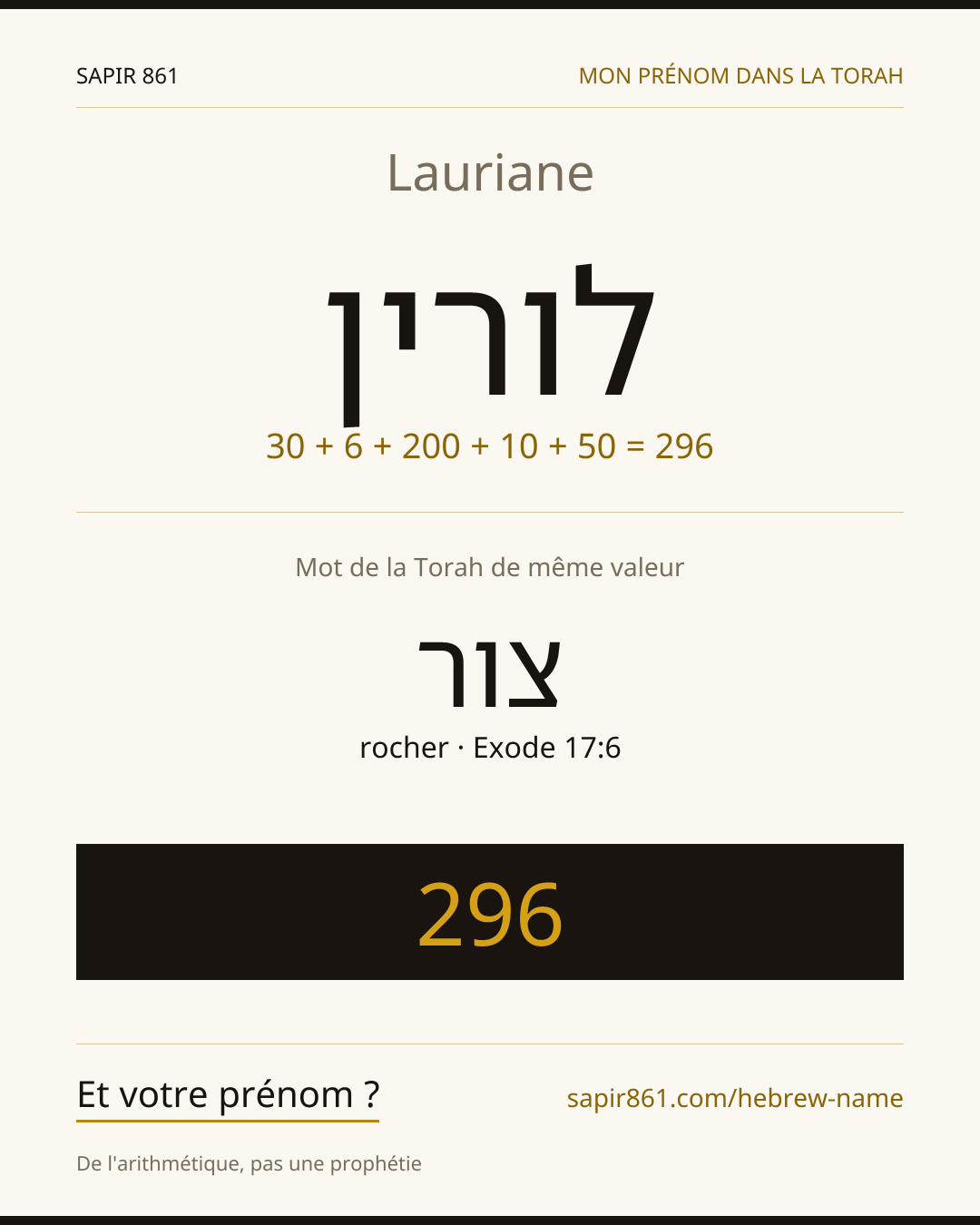 Lauriane — לורין