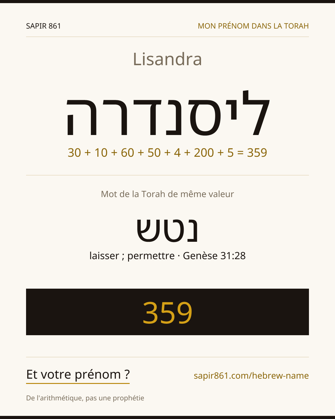Lisandra — ליסנדרה