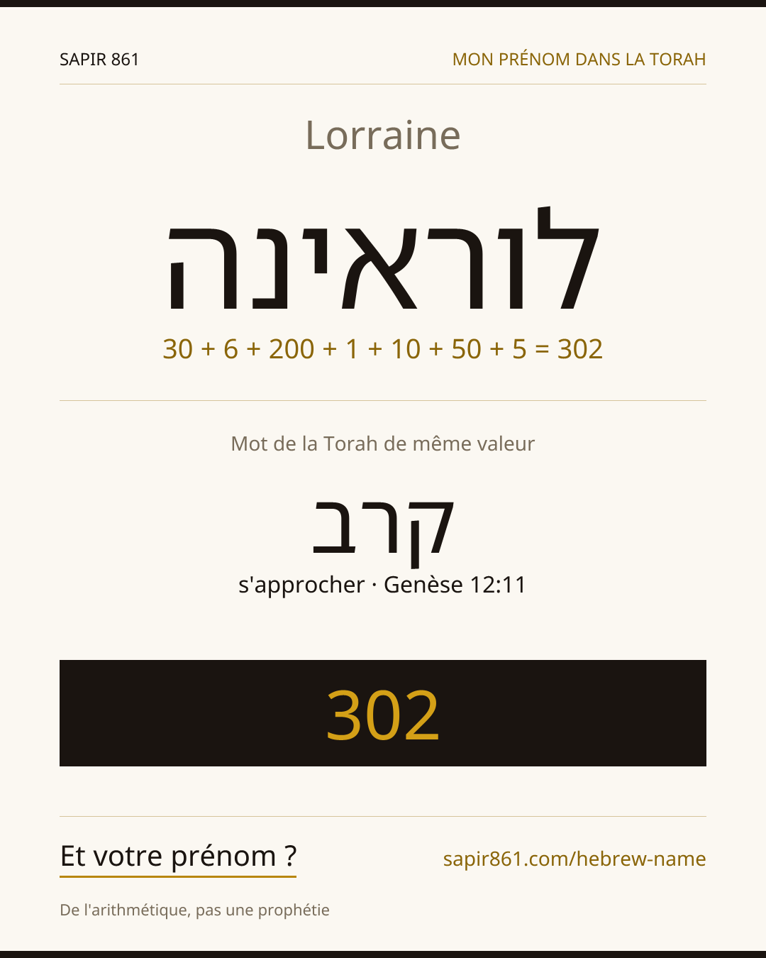 Lorraine — לוראינה