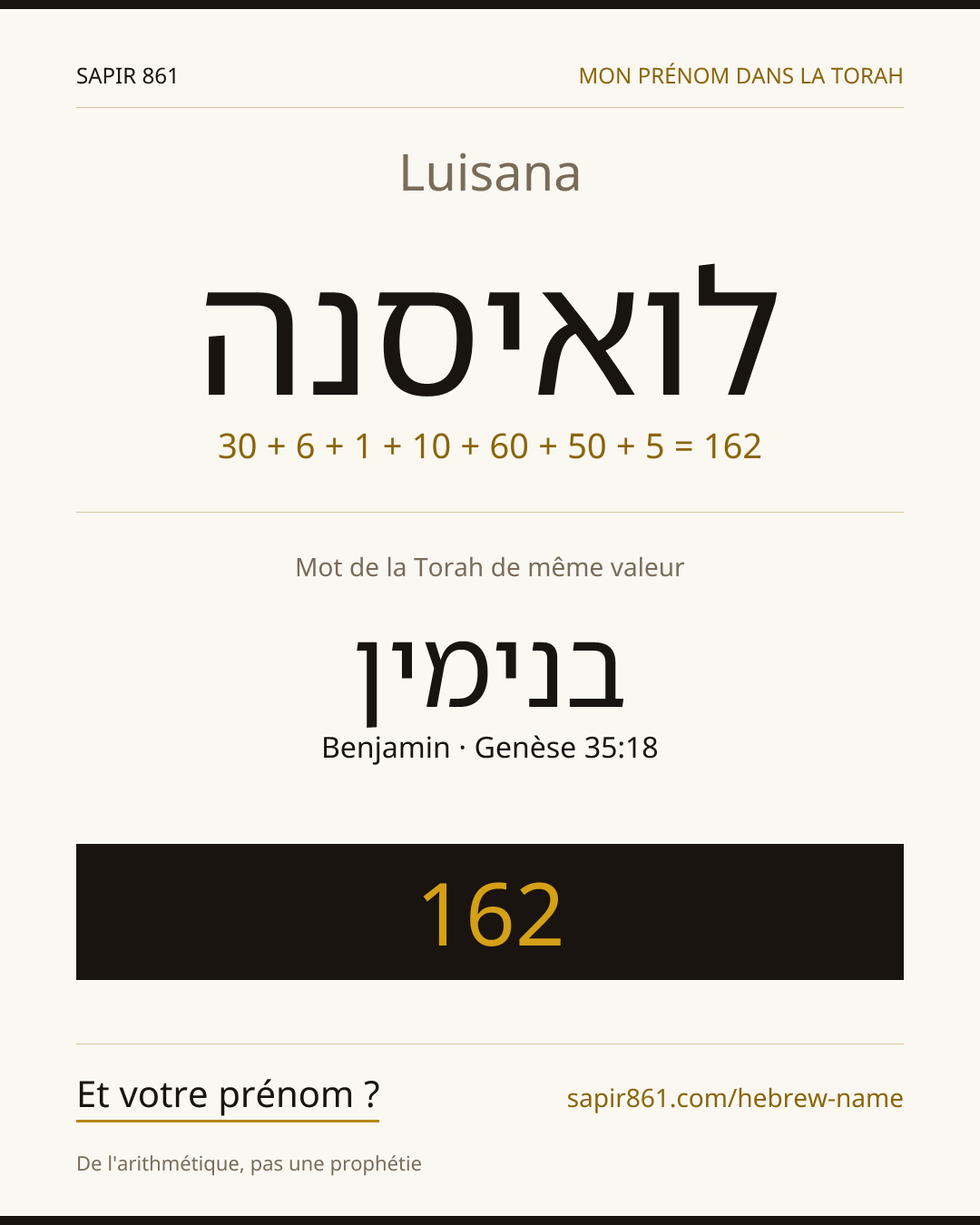 Luisana — לואיסנה
