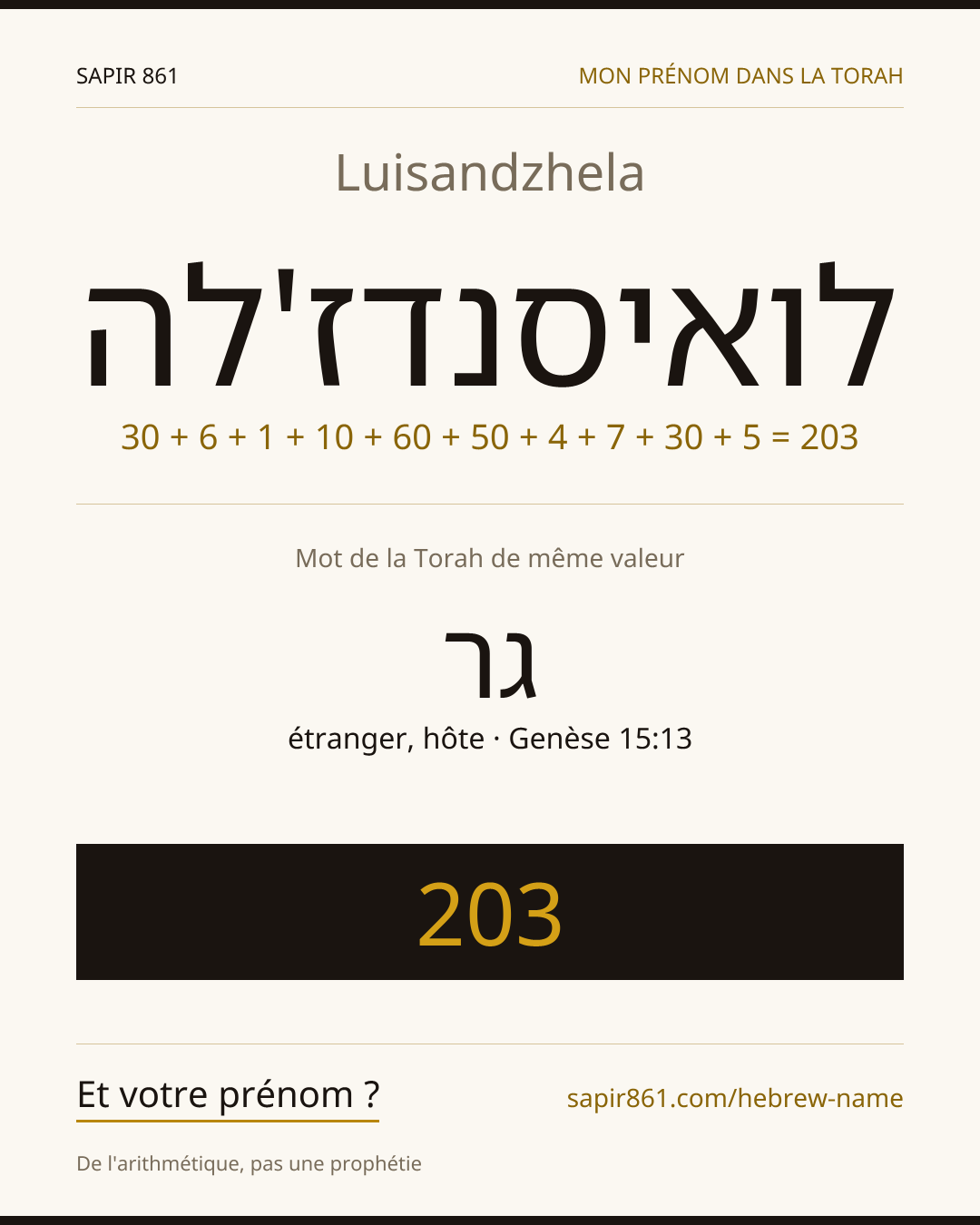Luisandzhela — לואיסנדז'לה