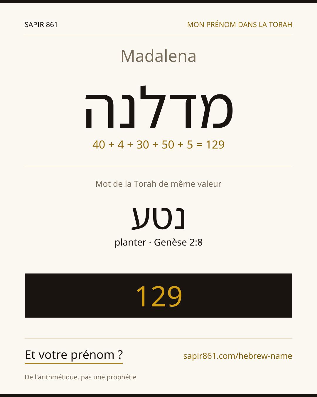 Madalena — מדלנה