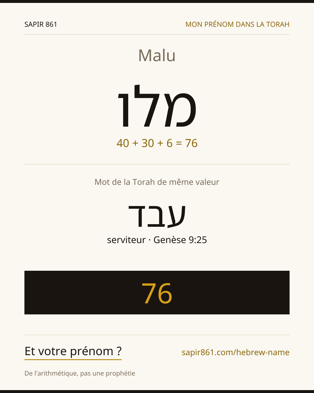 Malu — מלו