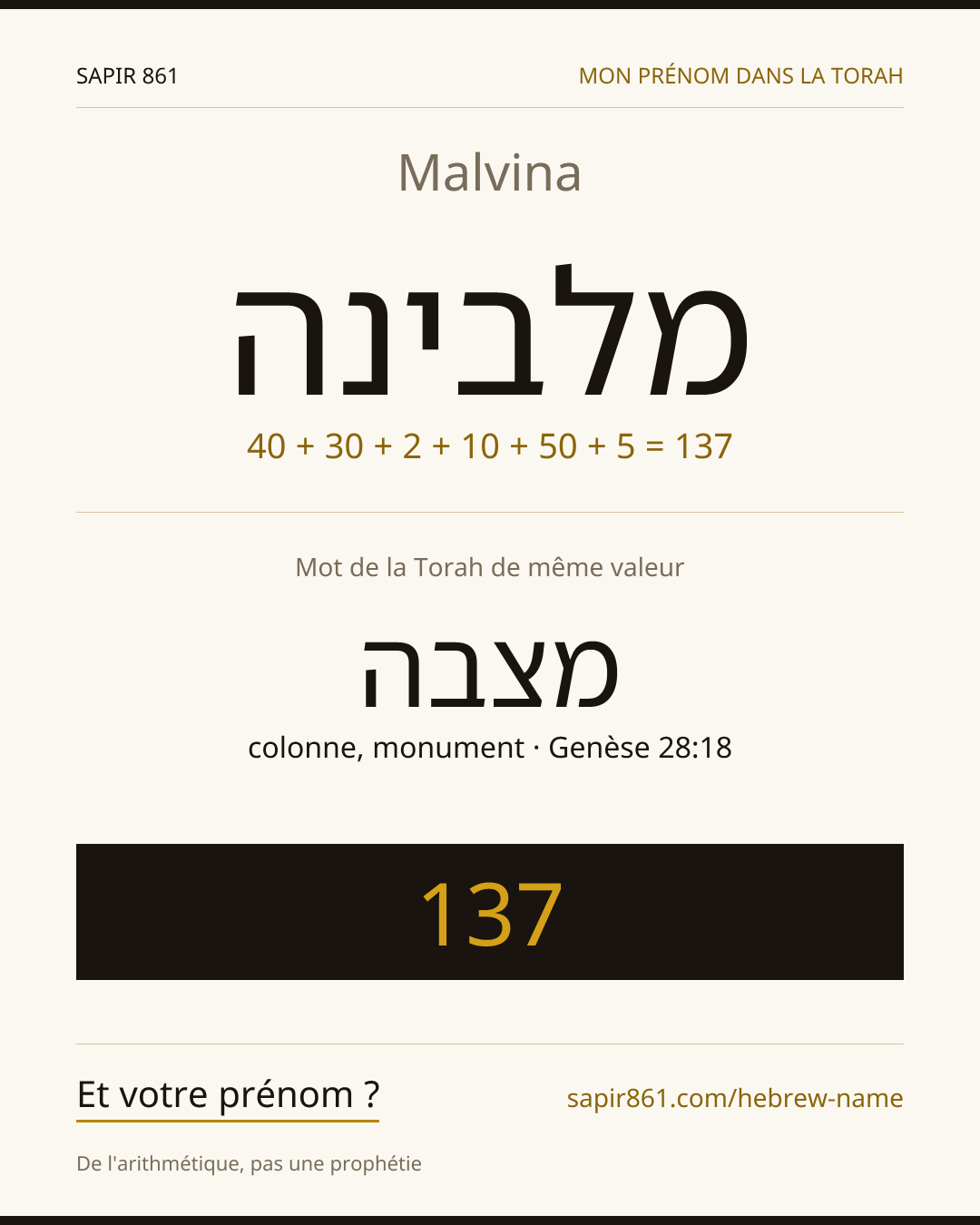 Malvina — מלבינה