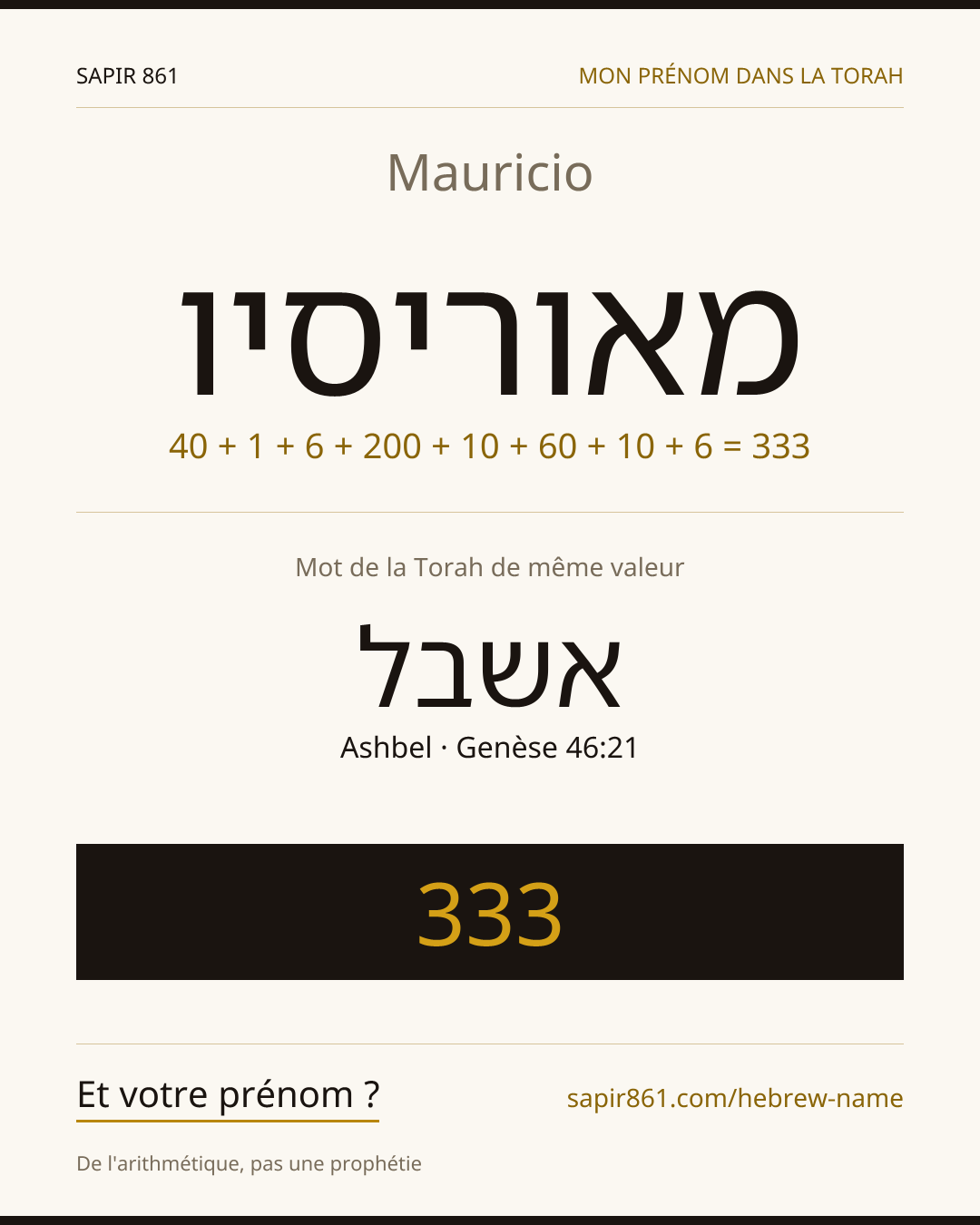 Mauricio — מאוריסיו