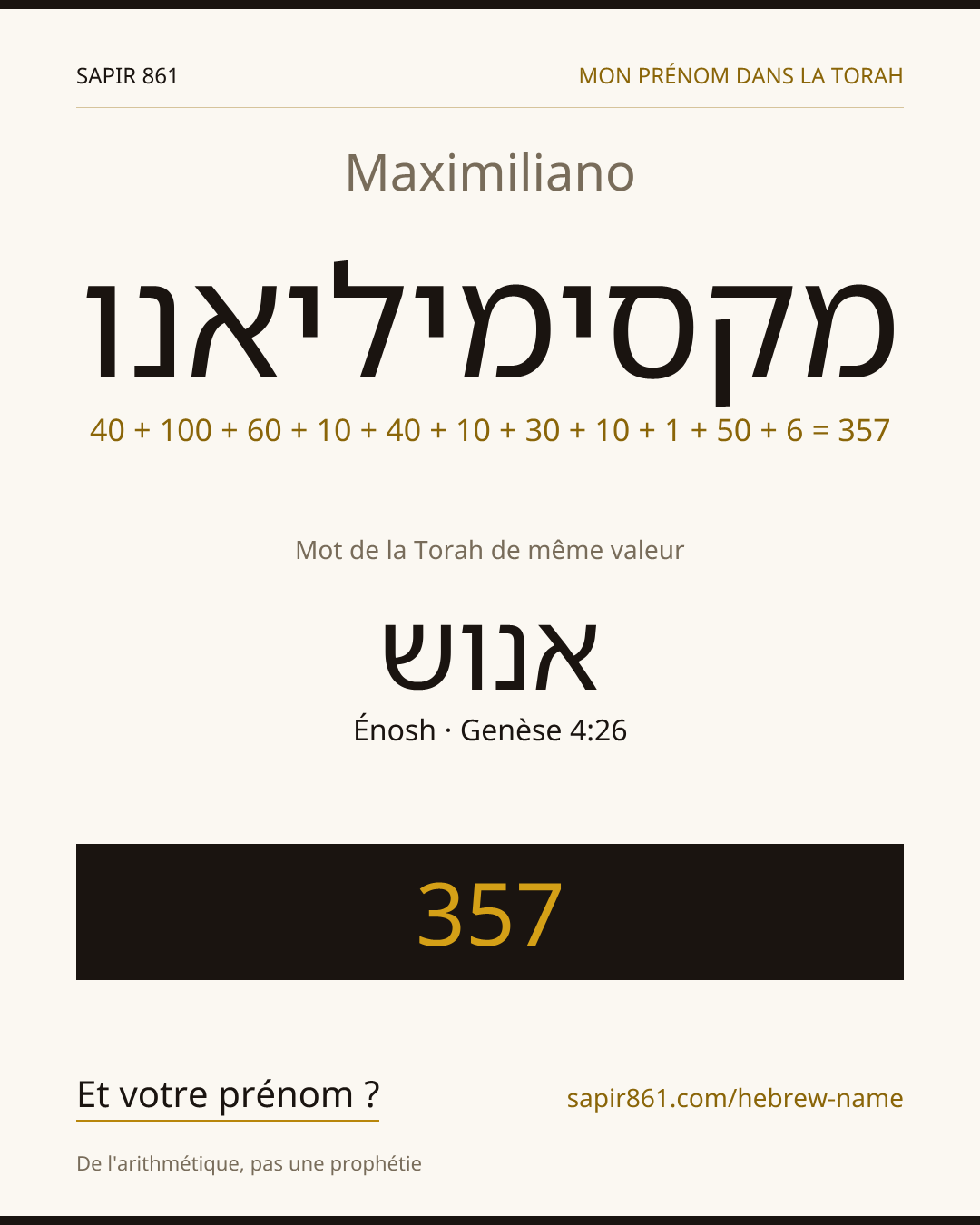 Maximiliano — מקסימיליאנו
