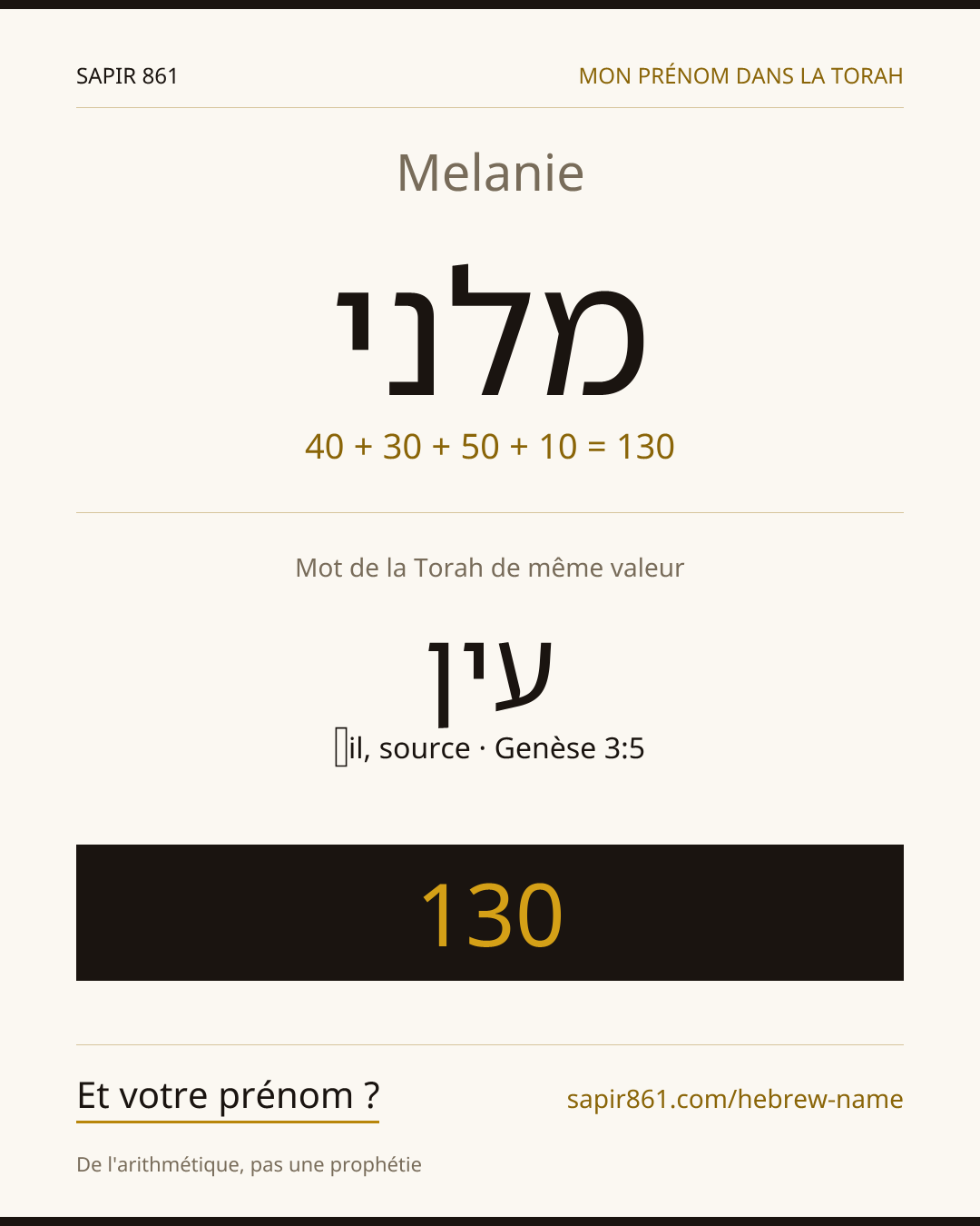 Melanie — מלני