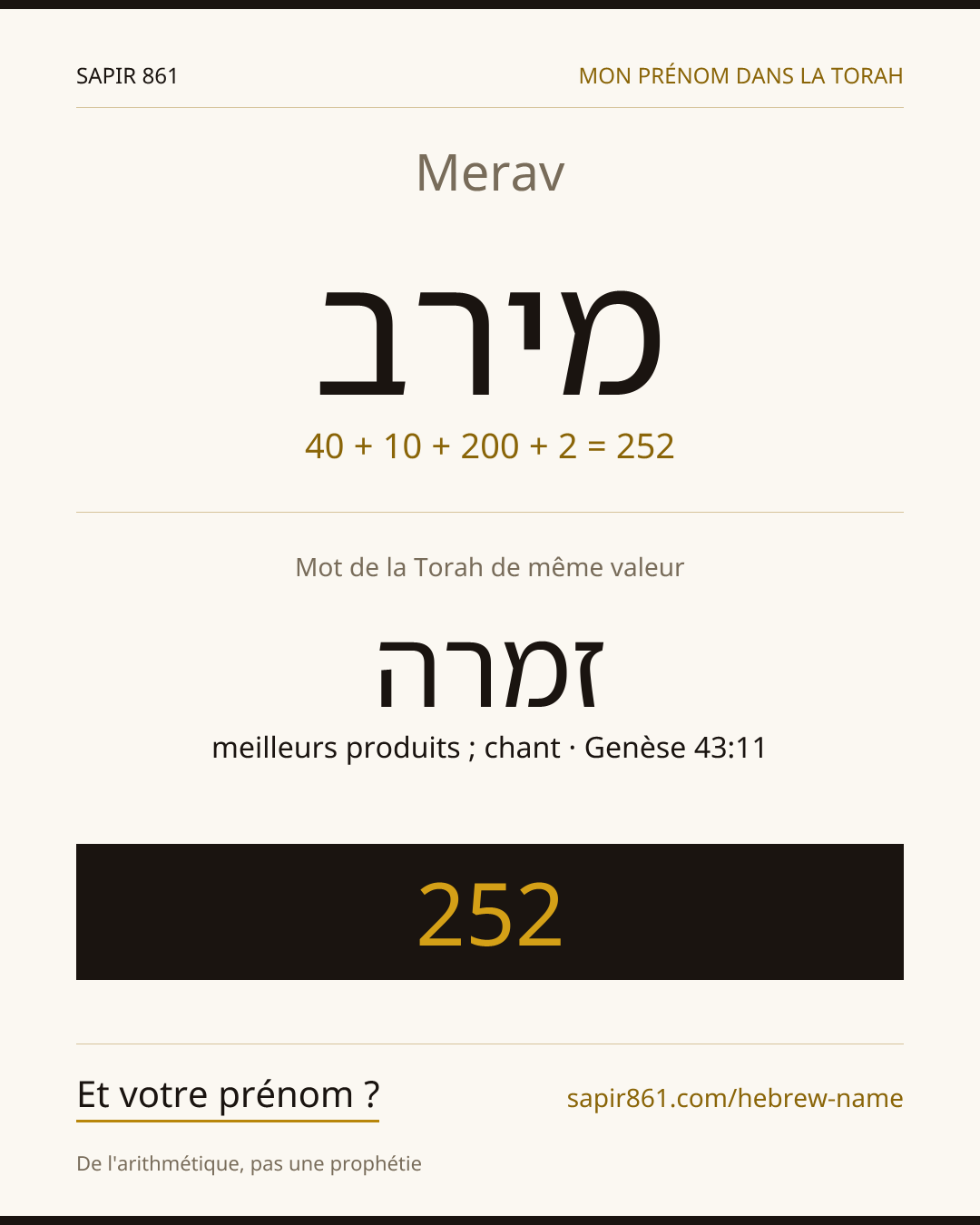 Merav — מירב
