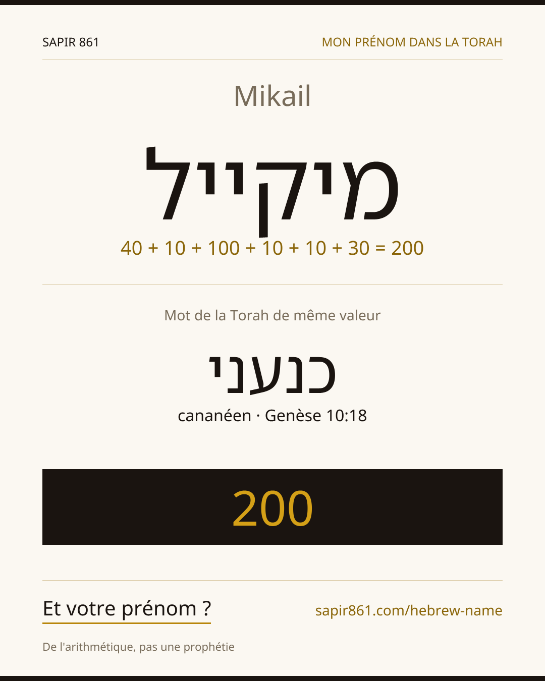 Mikail — מיקייל
