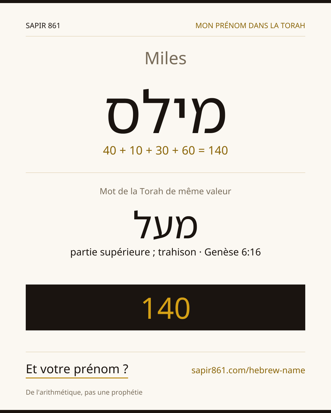 Miles — מילס