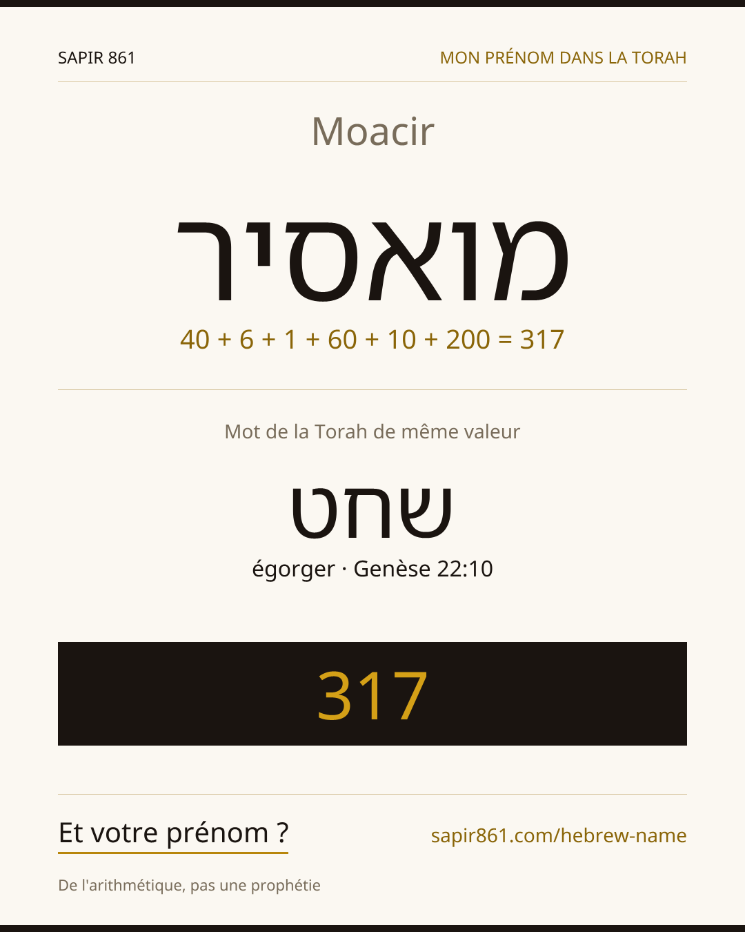 Moacir — מואסיר