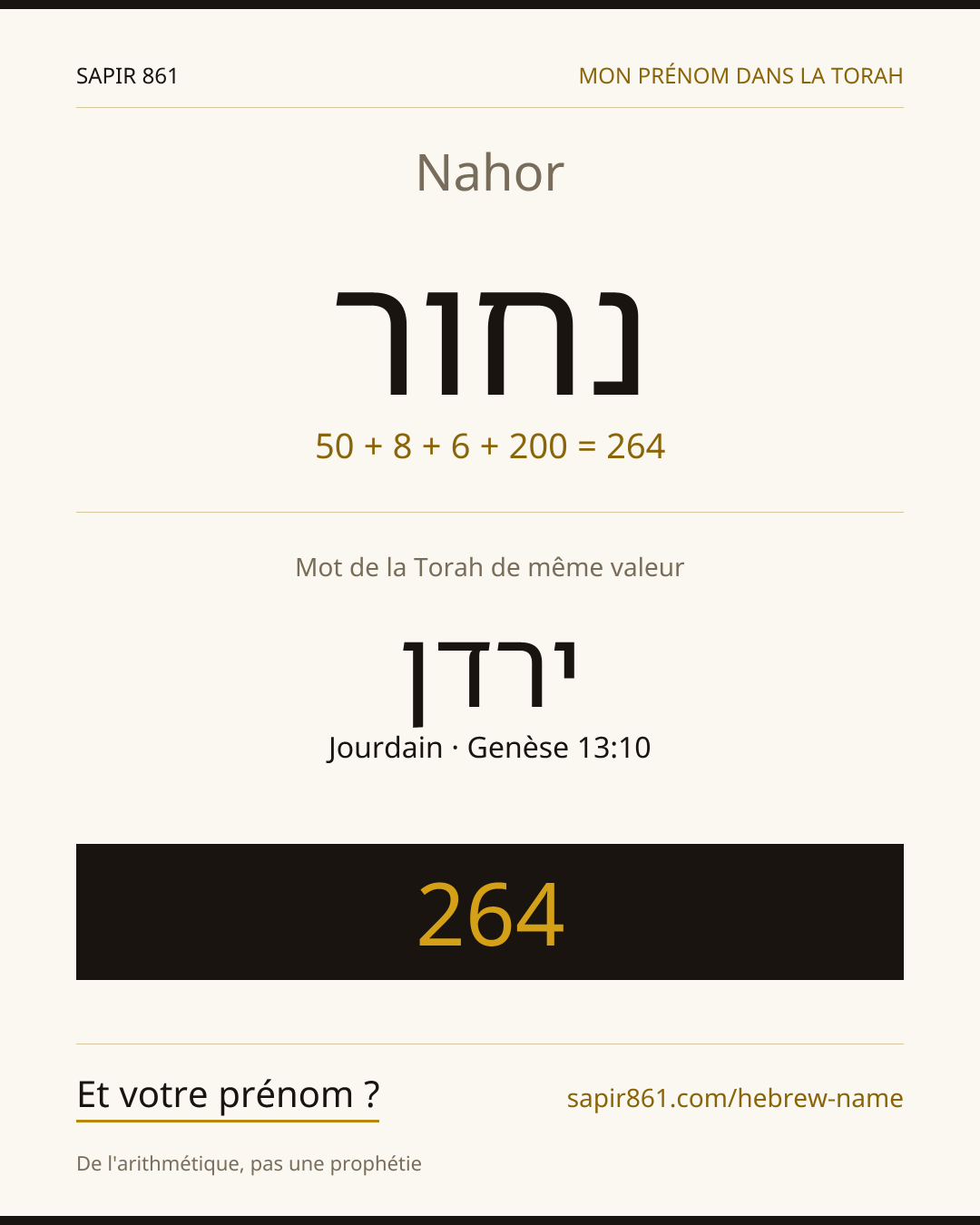 Nahor — נחור