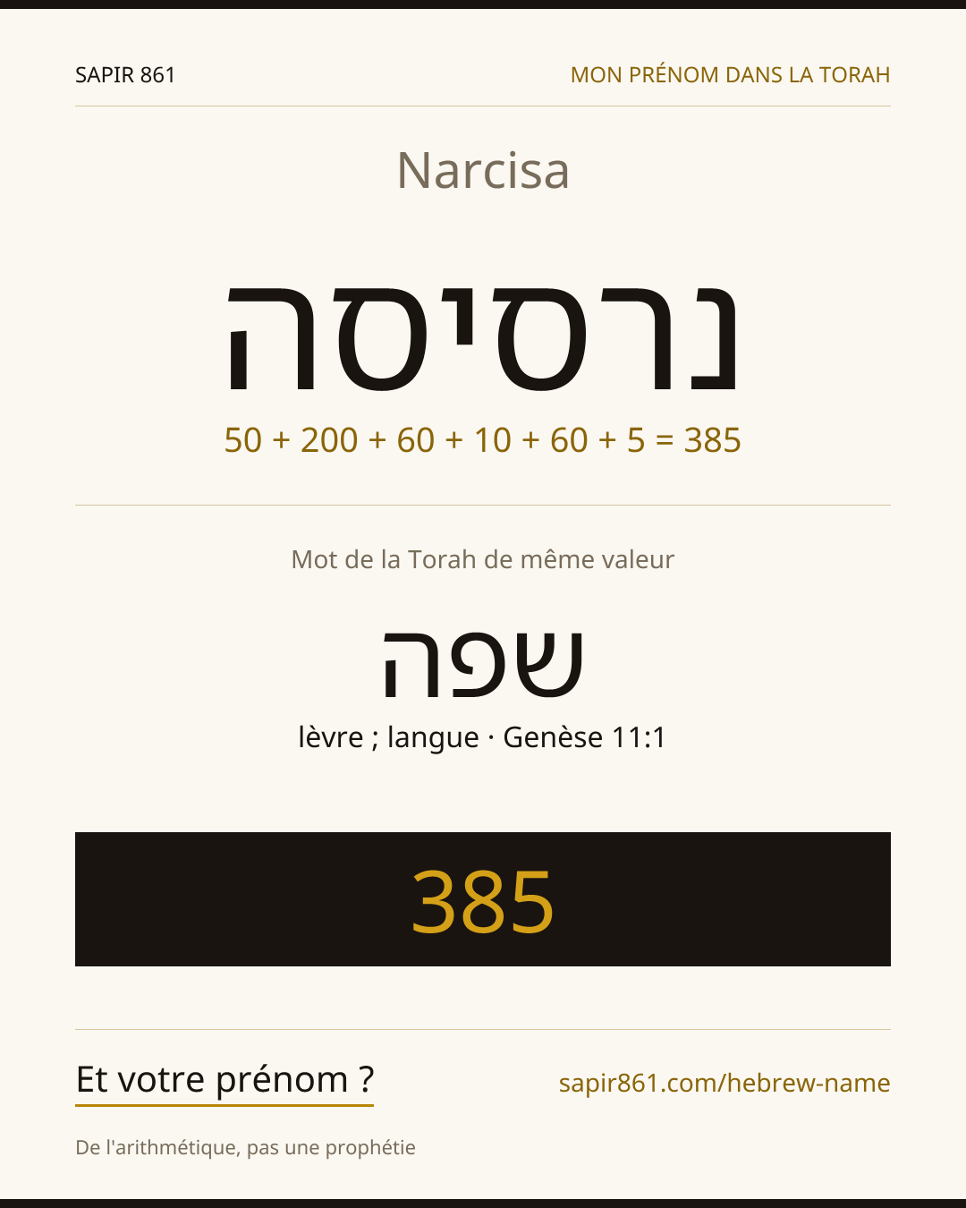 Narcisa — נרסיסה