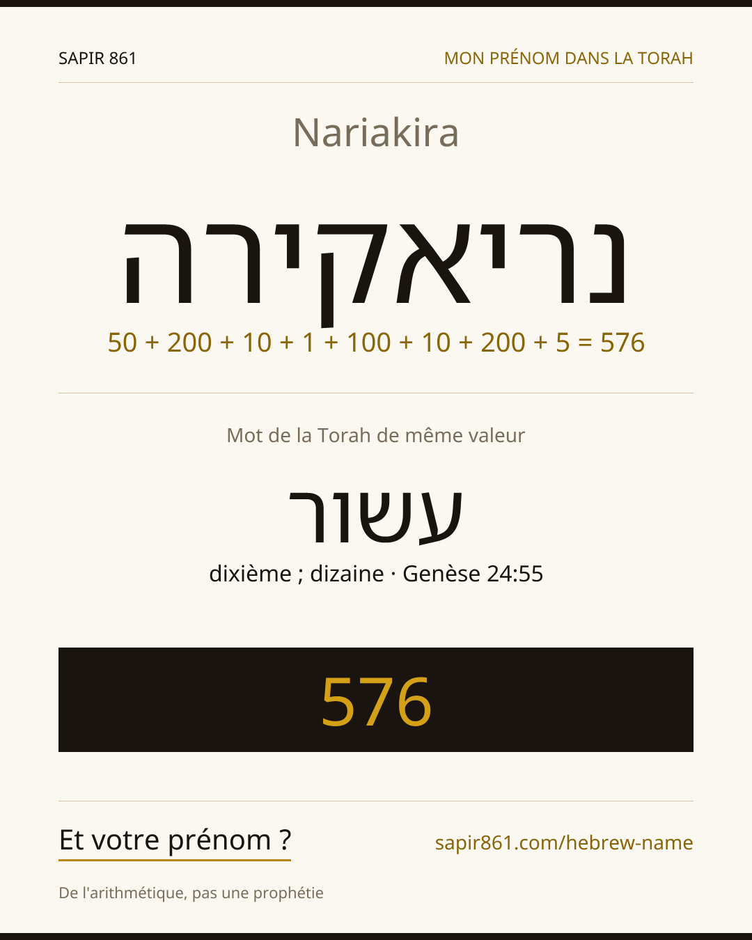 Nariakira — נריאקירה