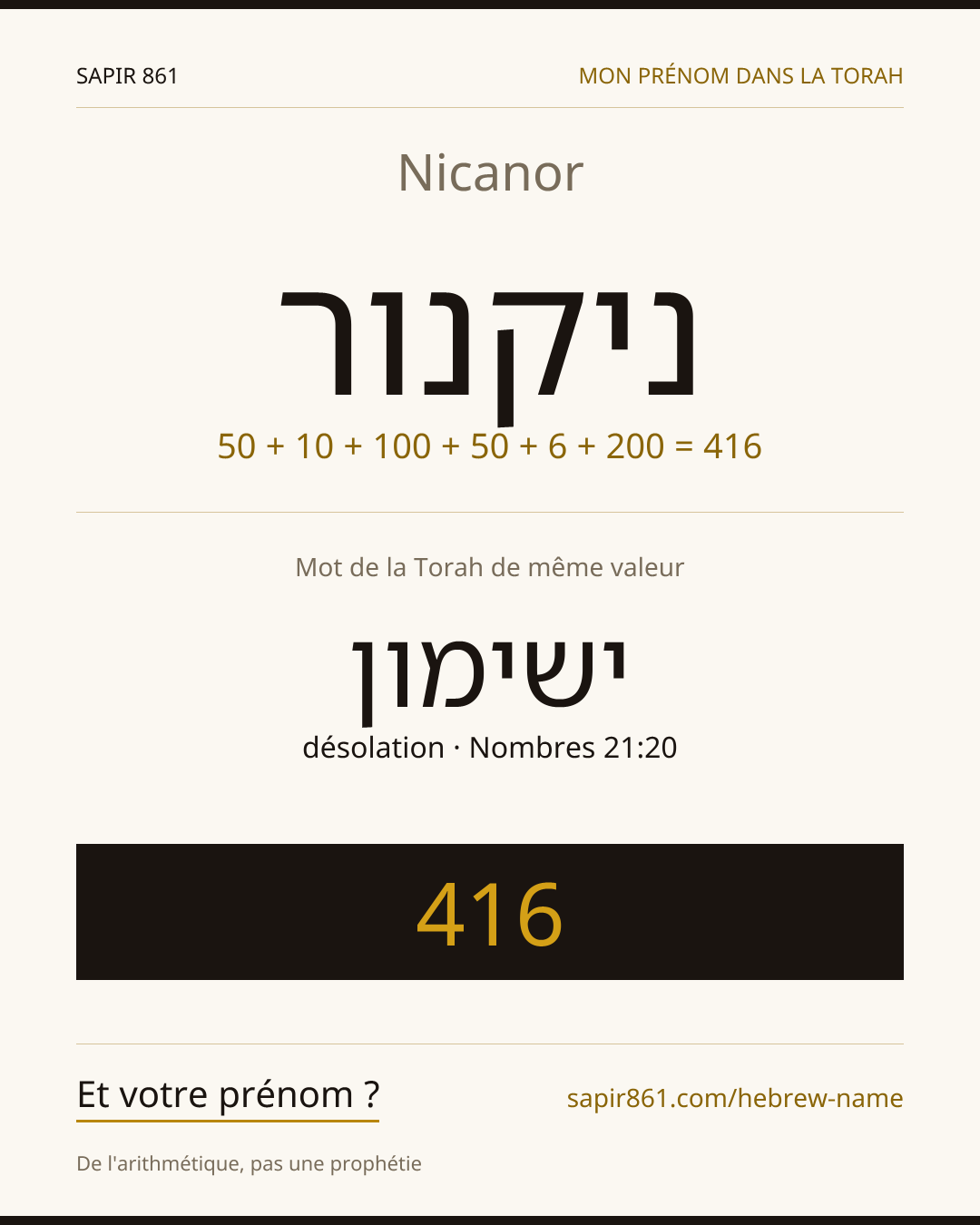 Nicanor — ניקנור