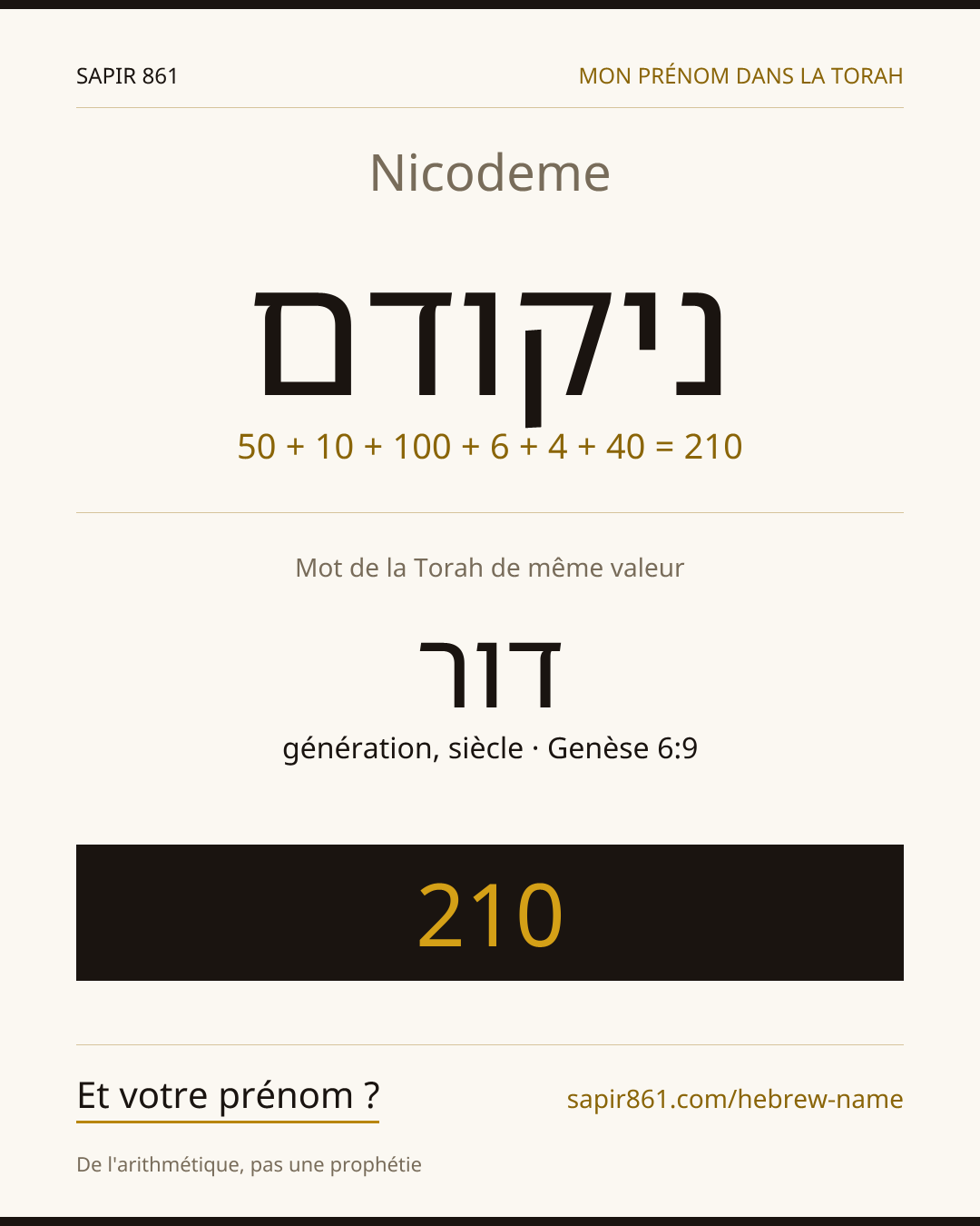 Nicodeme — ניקודם