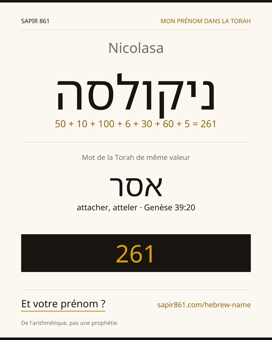 Nicolasa — ניקולסה