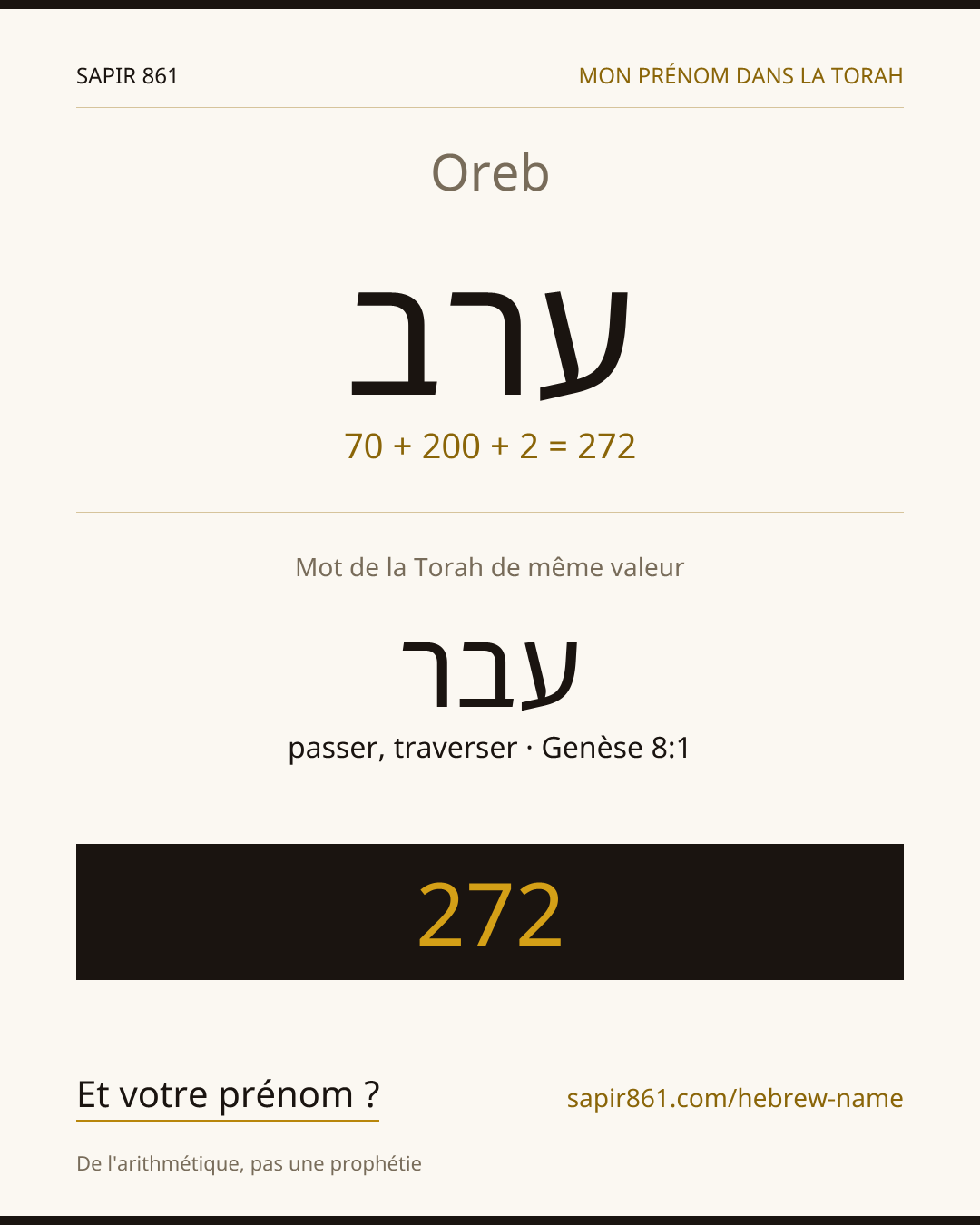 Oreb — ערב
