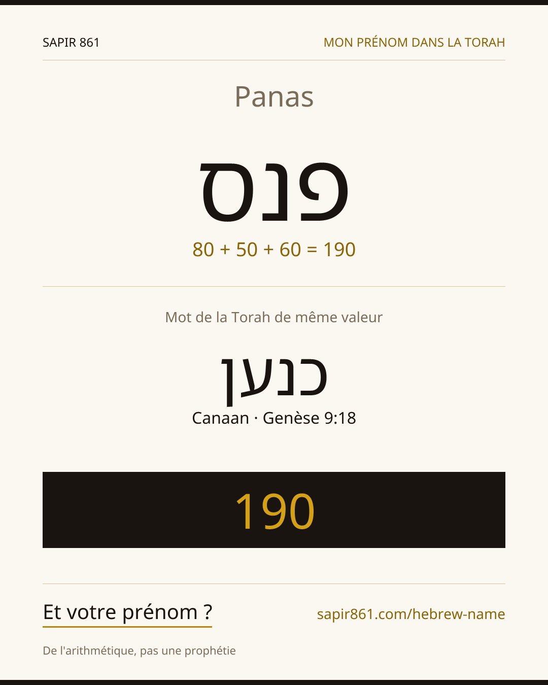 Panas — פנס