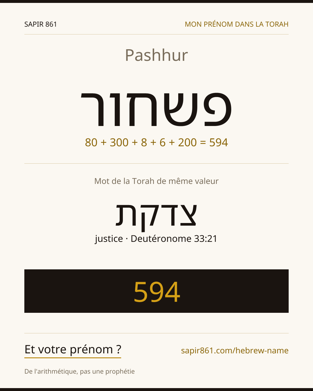 Pashhur — פשחור