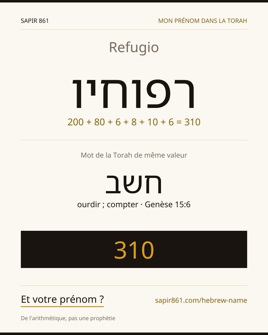 Refugio — רפוחיו