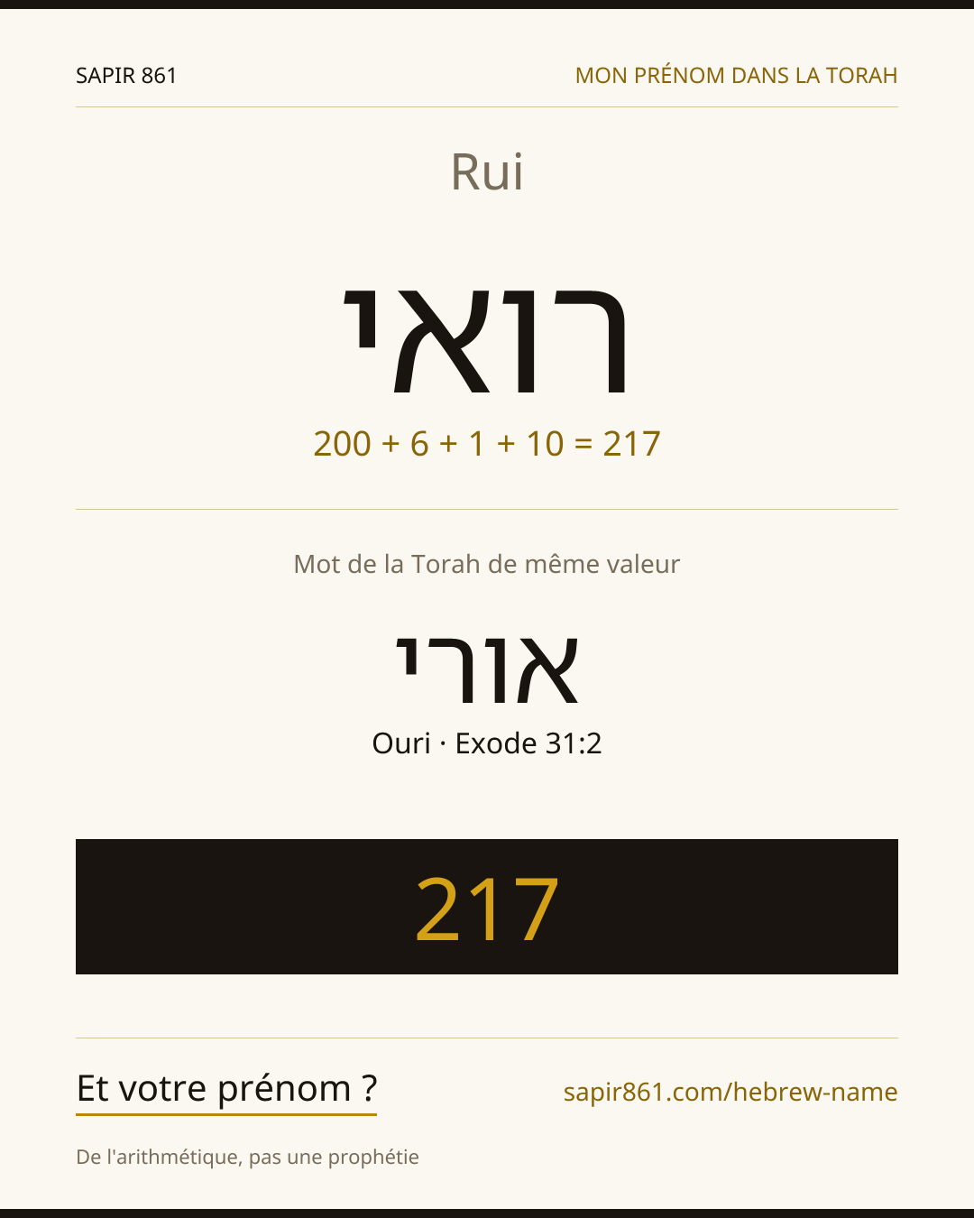 Rui — רואי