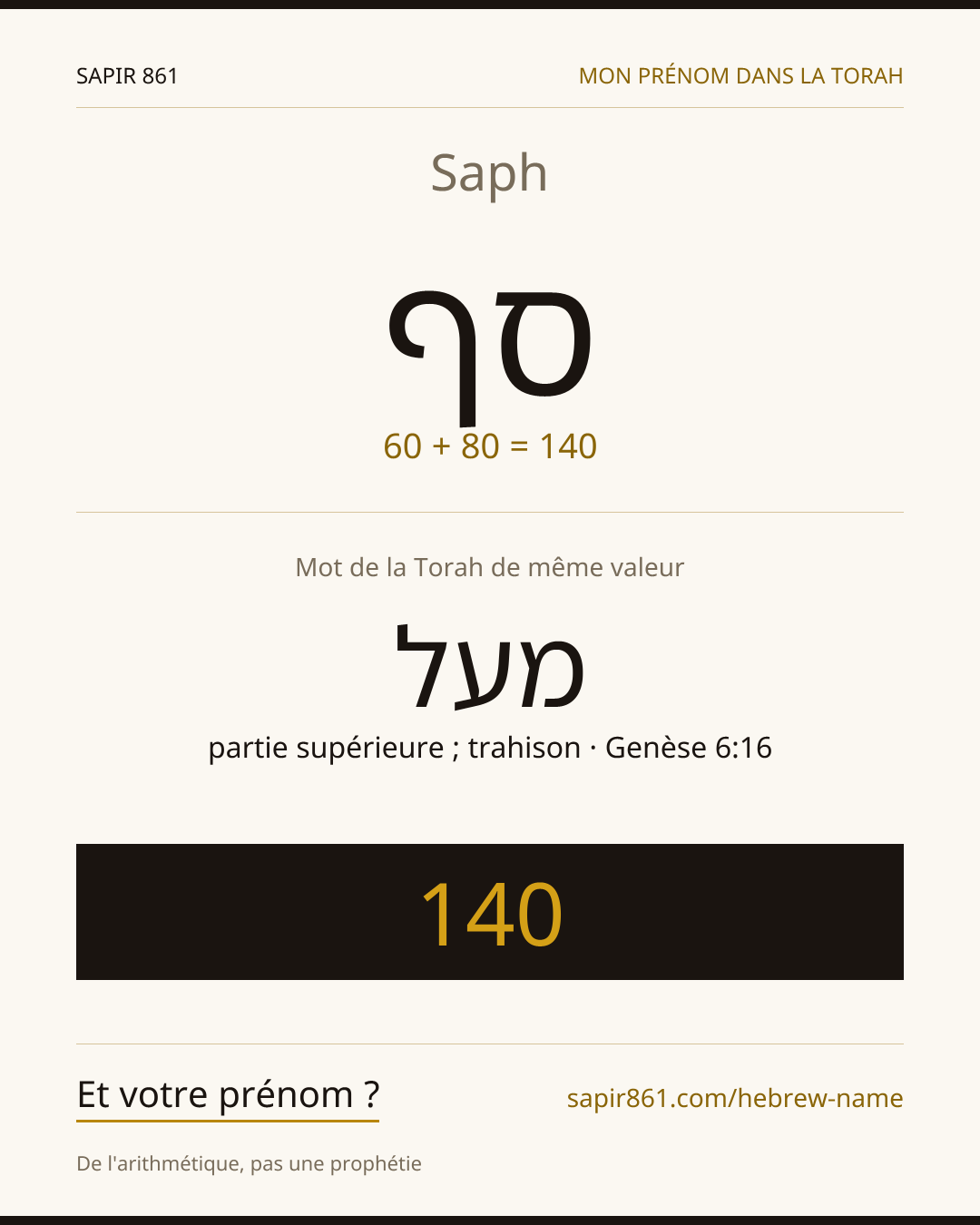 Saph — סף