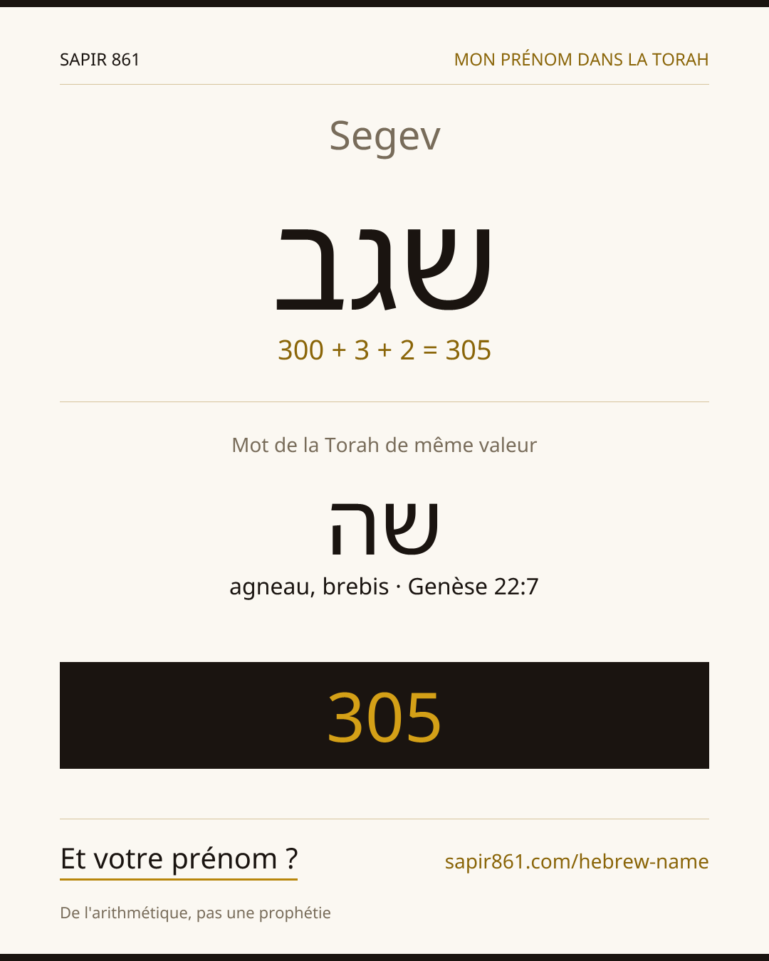 Segev — שגב
