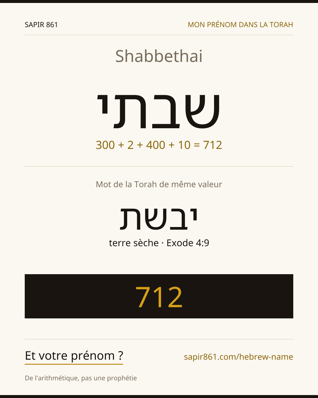 Shabbethai — שבתי
