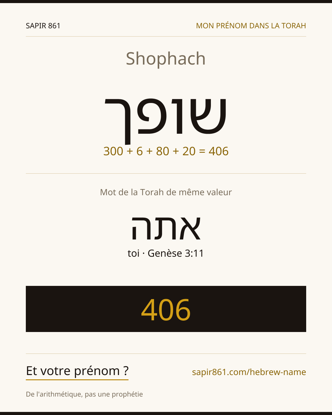Shophach — שופך
