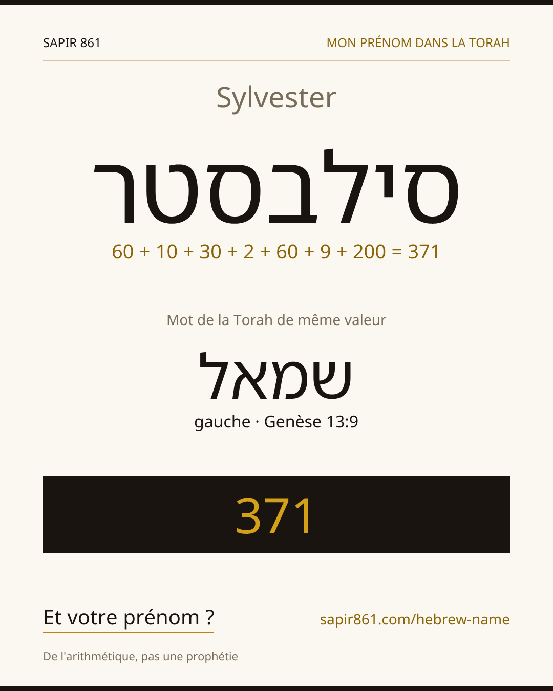 Sylvester — סילבסטר